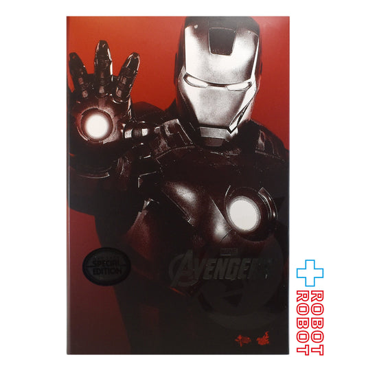 ホットトイズ ムービー・マスターピース アベンジャーズ アイアンマン マーク7 ボーナスアクセサリー付き 1/6 アクションフィギュア 箱入開封