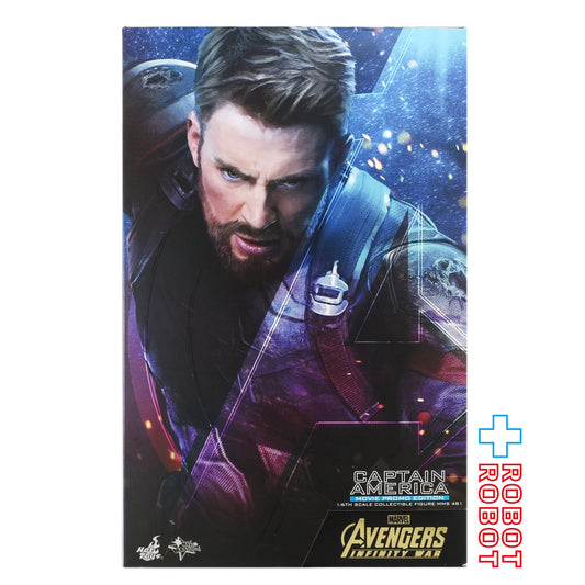 ホットトイズ ムービー・マスターピース アベンジャーズ インフィニティ・ウォー キャプテン・アメリカ ムービ プロモ エディション 1/6スケールフィギュア MMS481 開封箱入