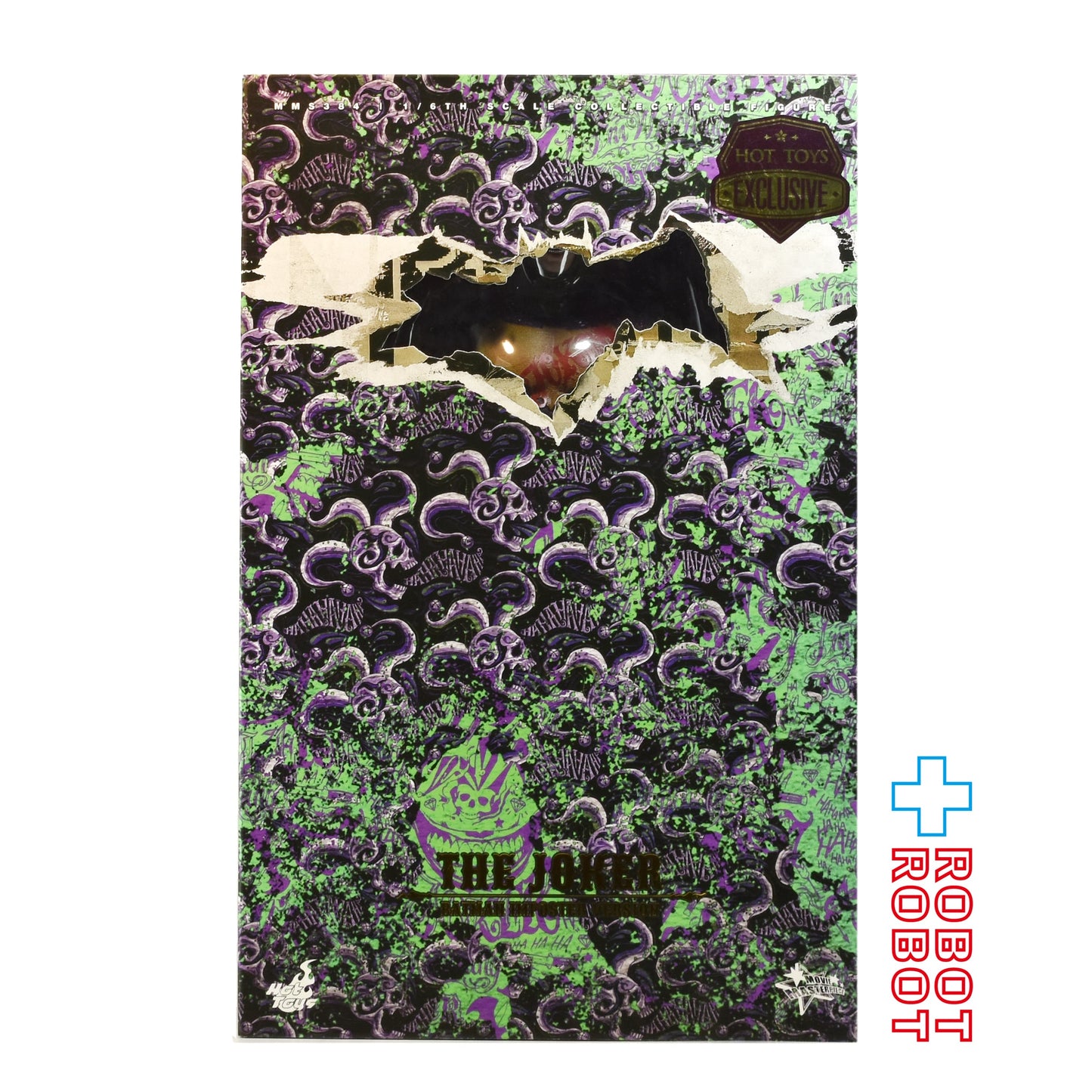 ホットトイズ ムービー・マスターピース スーサイド・スクワッド ジョーカー (バット・コスプレ版) 限定 1/6スケール アクションフィギュア 開封