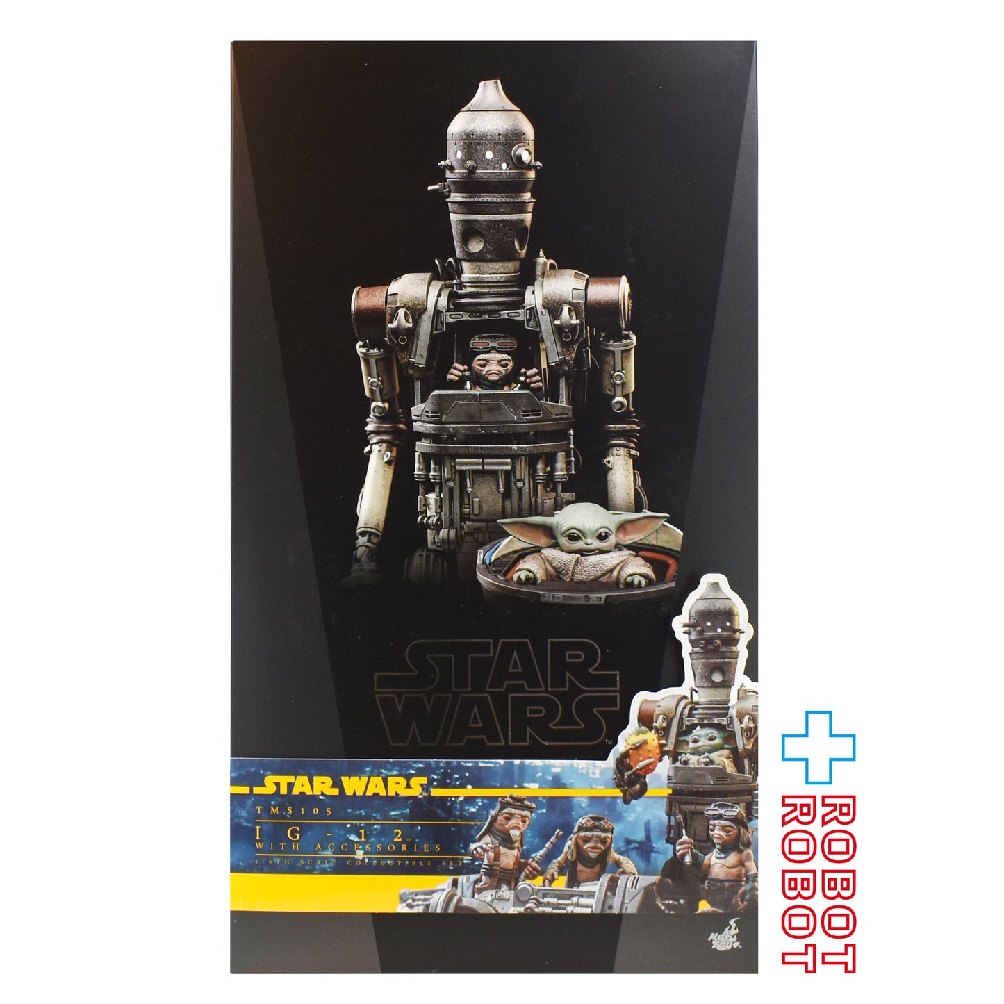 ホットトイズ テレビ・マスターピース スター・ウォーズ マンダロリアン IG-12 & アクセサリーセット 1/6スケールフィギュア TM#105 開封完品