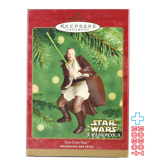 ホールマーク スター・ウォーズ クワイ＝ガン・ジン クリスマスオーナメント 2000