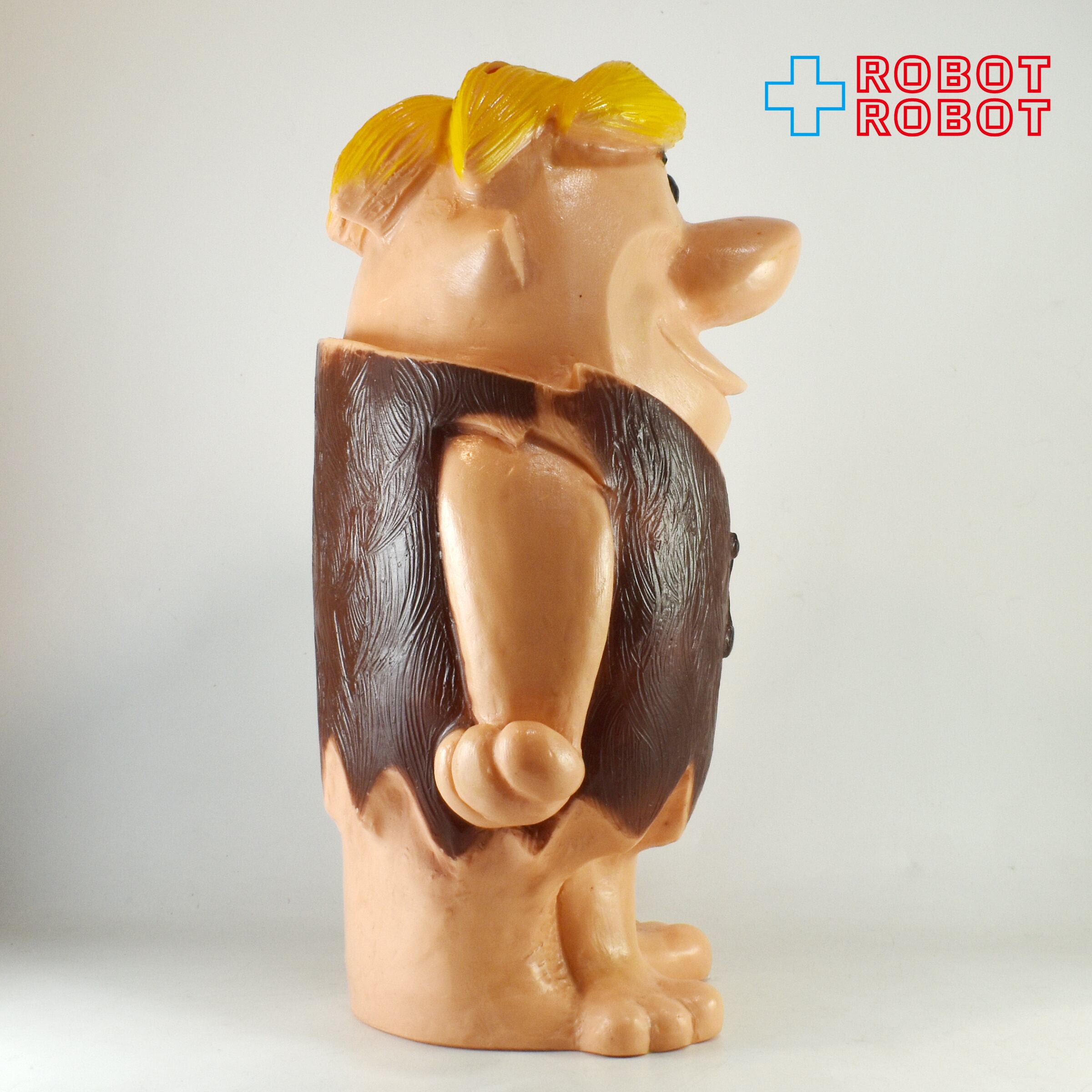 フリントストーン バーニー & バンバン ソフビ貯金箱 1970's – ROBOTROBOT
