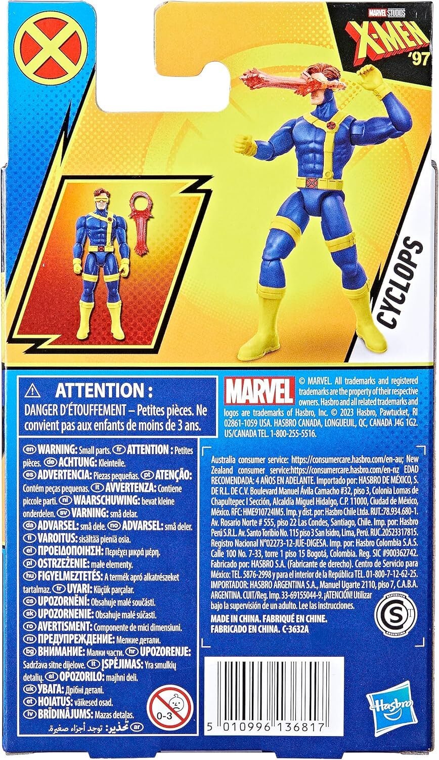 ハズブロ エピックヒーローシリーズ X-MEN '97 サイクロプス 4インチ アクションフィギュア