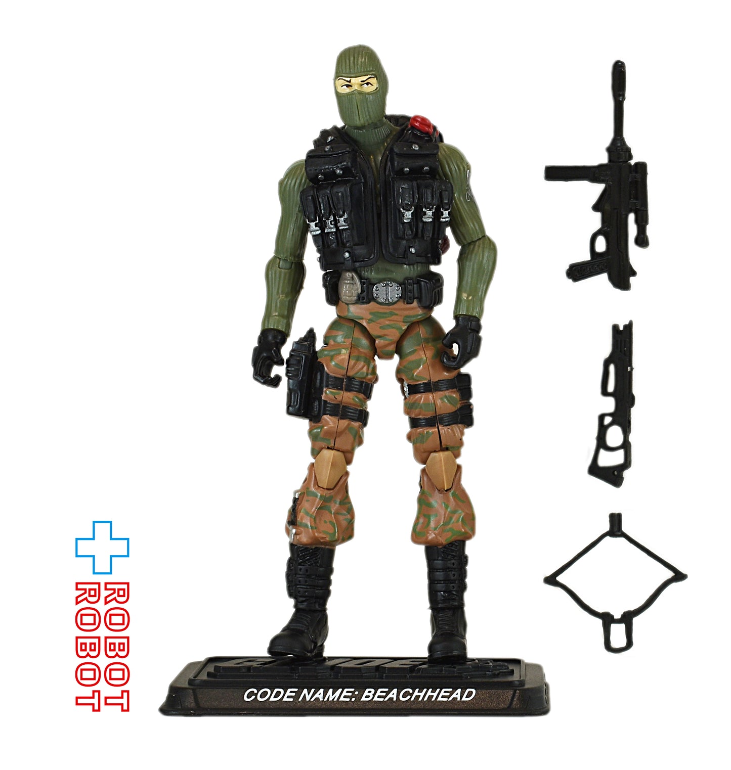 ハズブロ G.I.ジョー GIジョー 25周年 レンジャー ( ビーチヘッド ) 3.75 インチ アクションフィギュア 2007 ルース完品