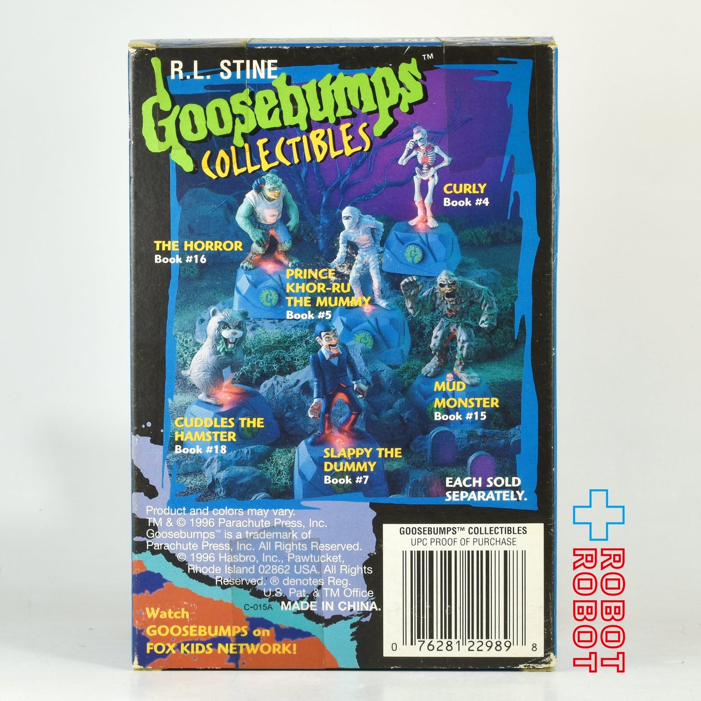 グースバンプス モンスター モヒカン骸骨 カーリー フィギュア 箱入未開封