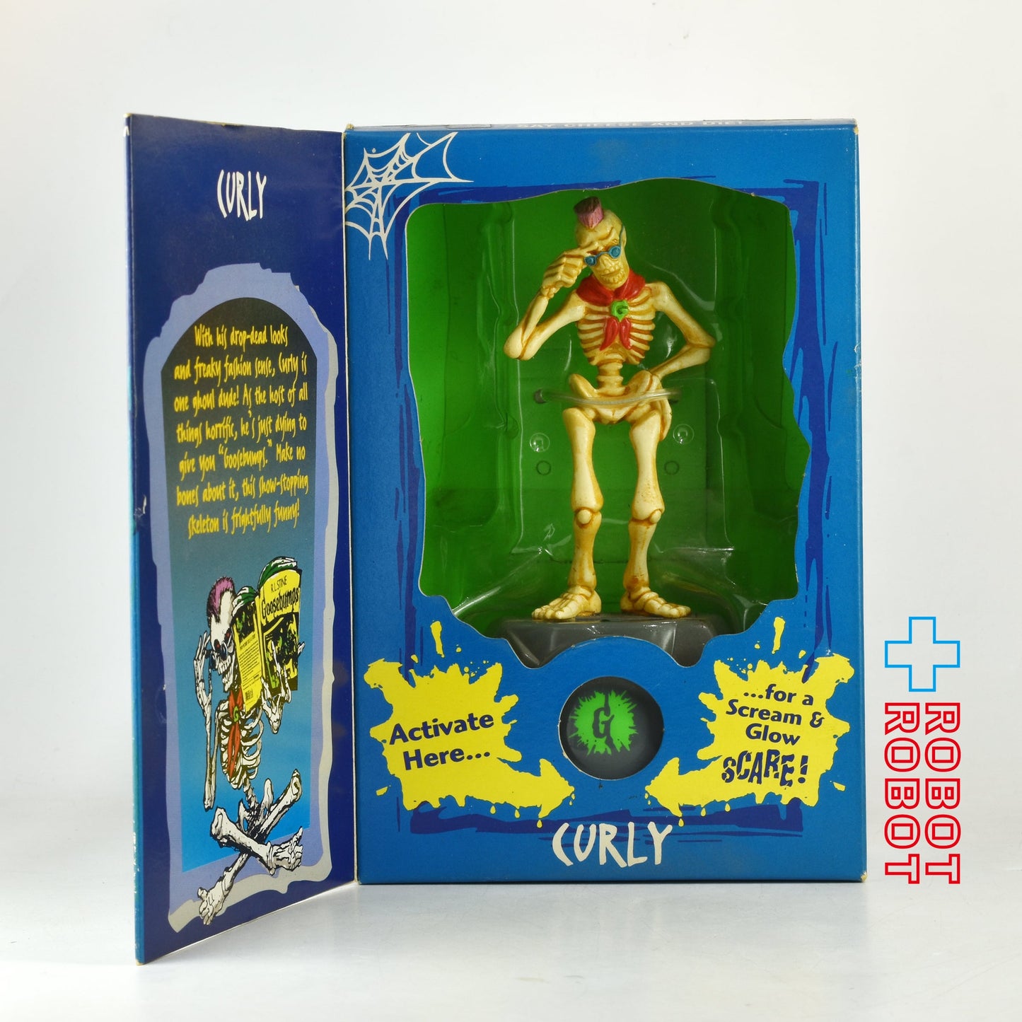 グースバンプス モンスター モヒカン骸骨 カーリー フィギュア 箱入未開封