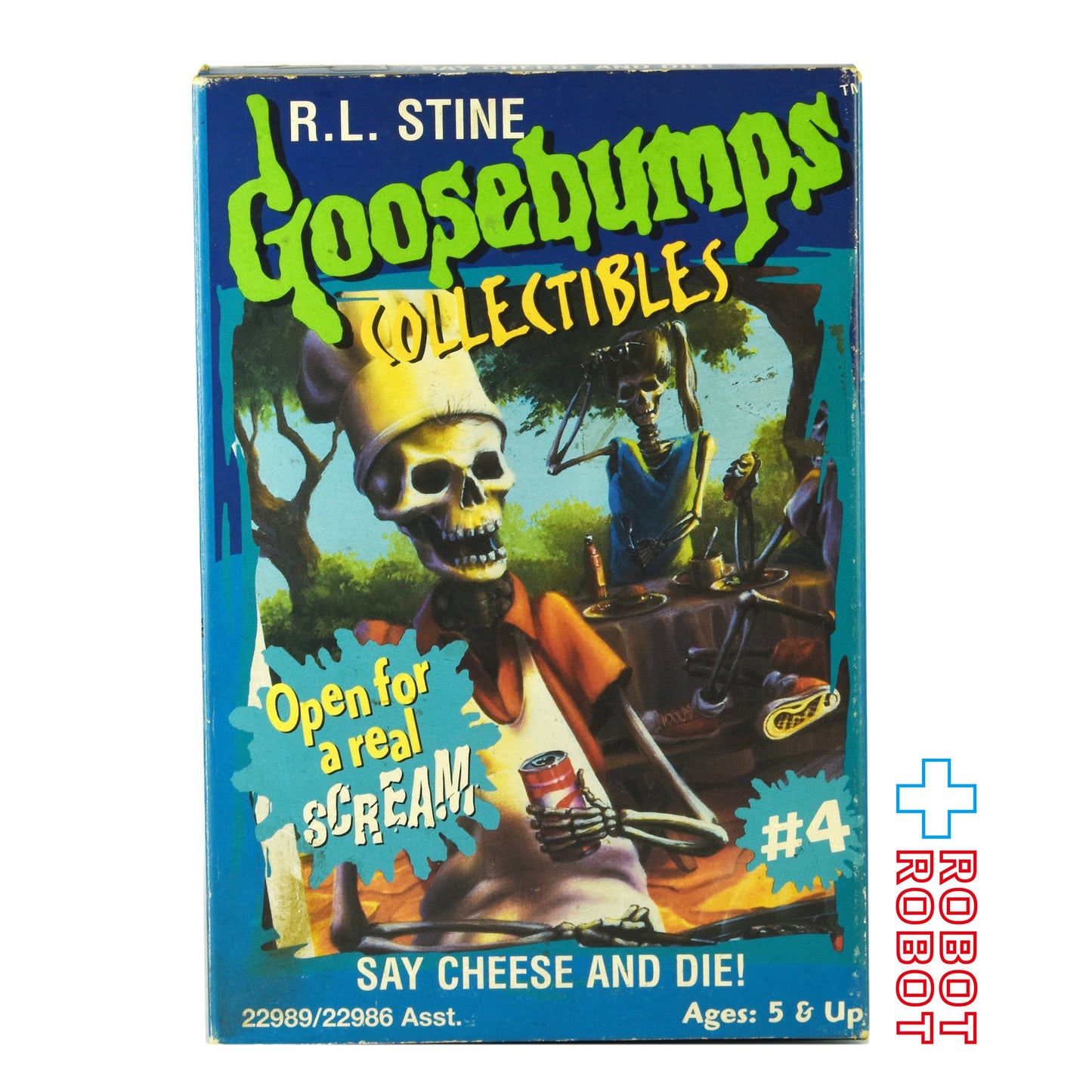 グースバンプス モンスター モヒカン骸骨 カーリー フィギュア 箱入未開封