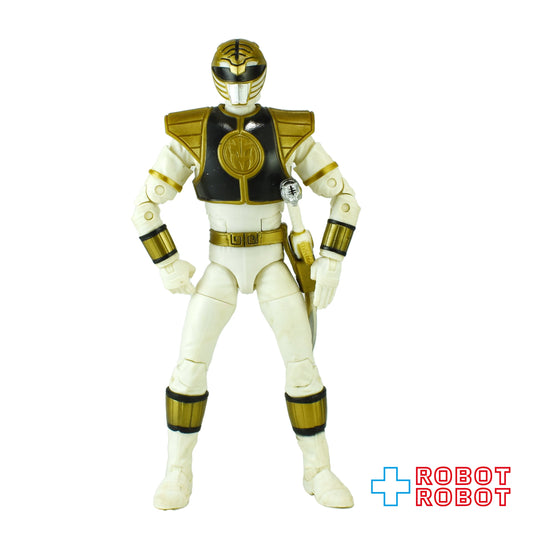 ハズブロ パワーレンジャー マイティモーフィン ホワイト レンジャー  6インチ アクションフィギュア ルース *欠品あり