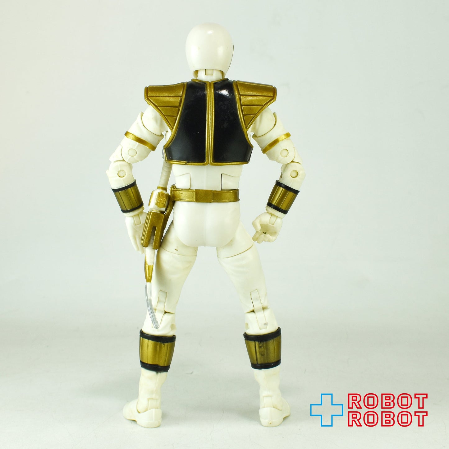 ハズブロ パワーレンジャー マイティモーフィン ホワイト レンジャー  6インチ アクションフィギュア ルース *欠品あり