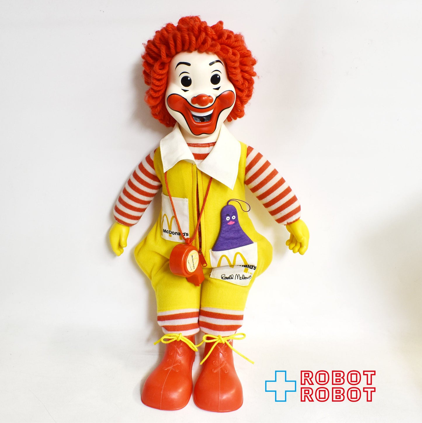 ハズブロ ロナルド・マクドナルド 笛付ビッグドール 箱付 企業物