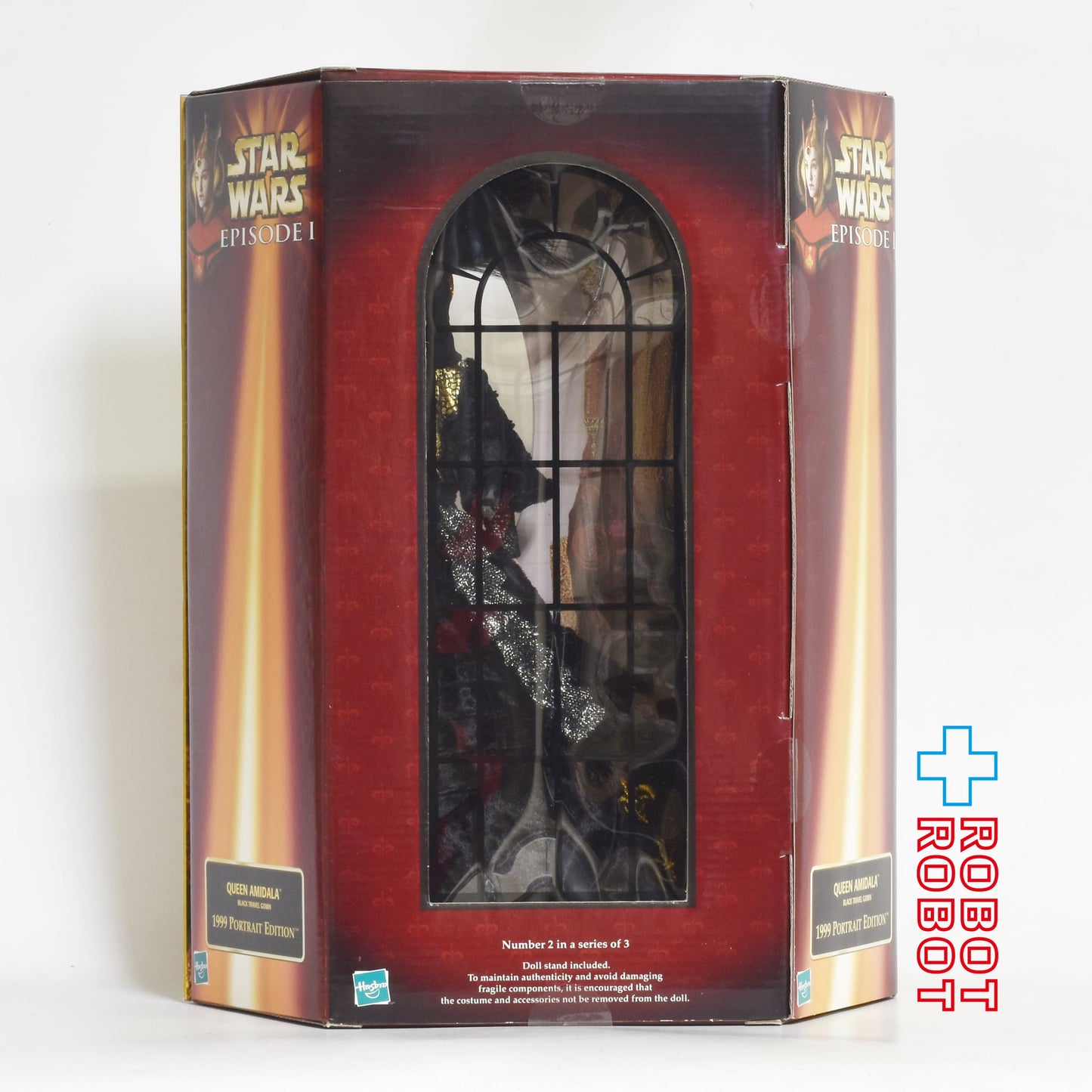 ハズブロ スター・ウォーズ クイーン・アミダラ ブラック トラベル ガウン 1999 ポートレイト エディション