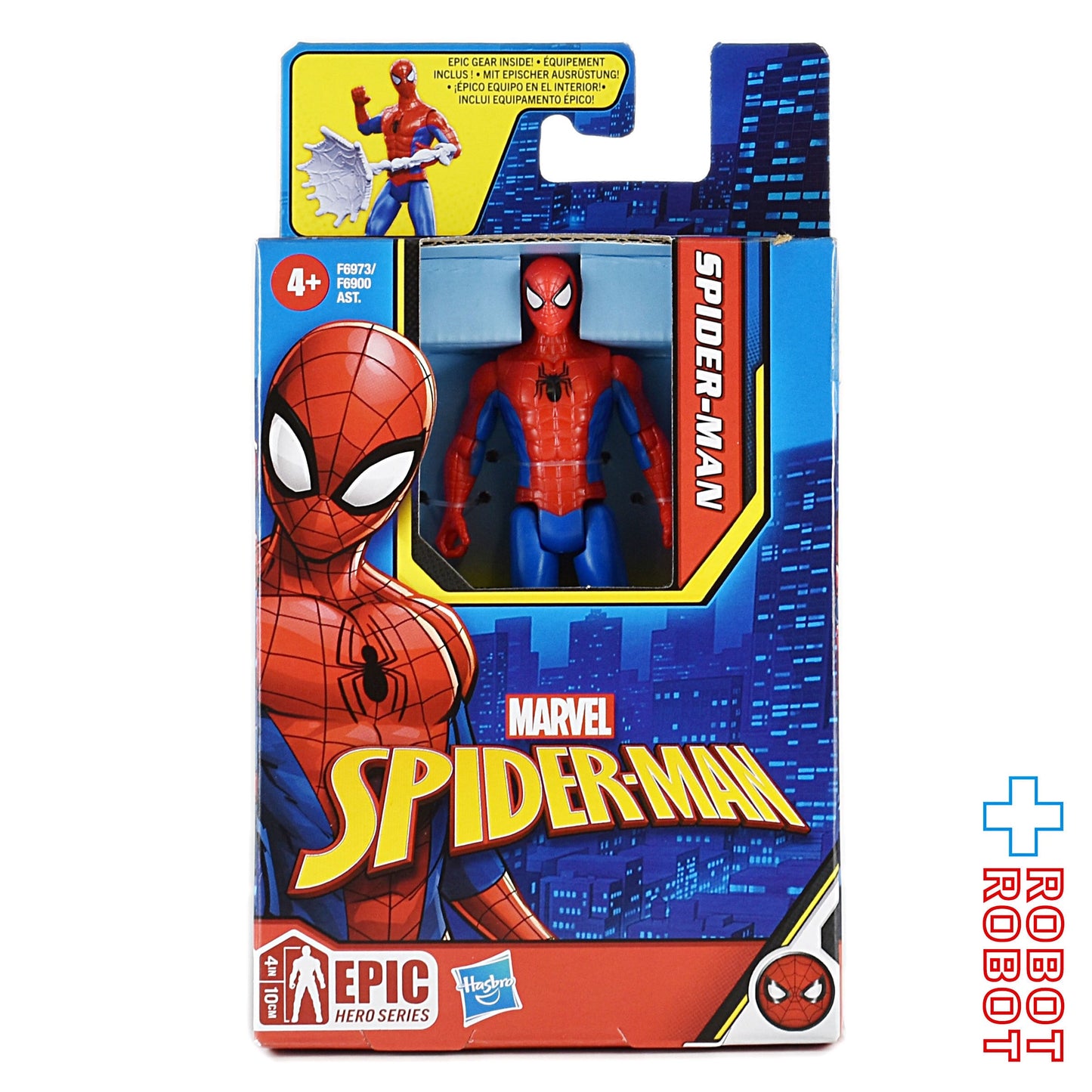 ハズブロ スパイダーマン エピックヒーローシリーズ スパイダーマン 4インチ アクションフィギュア 未開封
