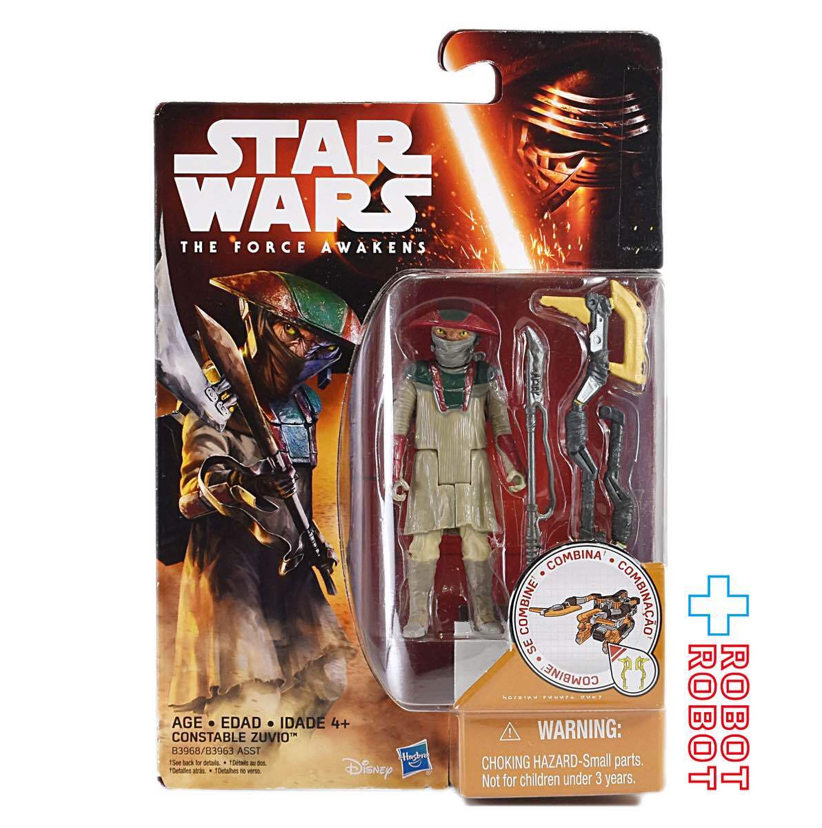スター・ウォーズ フォースの覚醒 ズヴィオ 3.75インチ アクションフィギュア 未開封