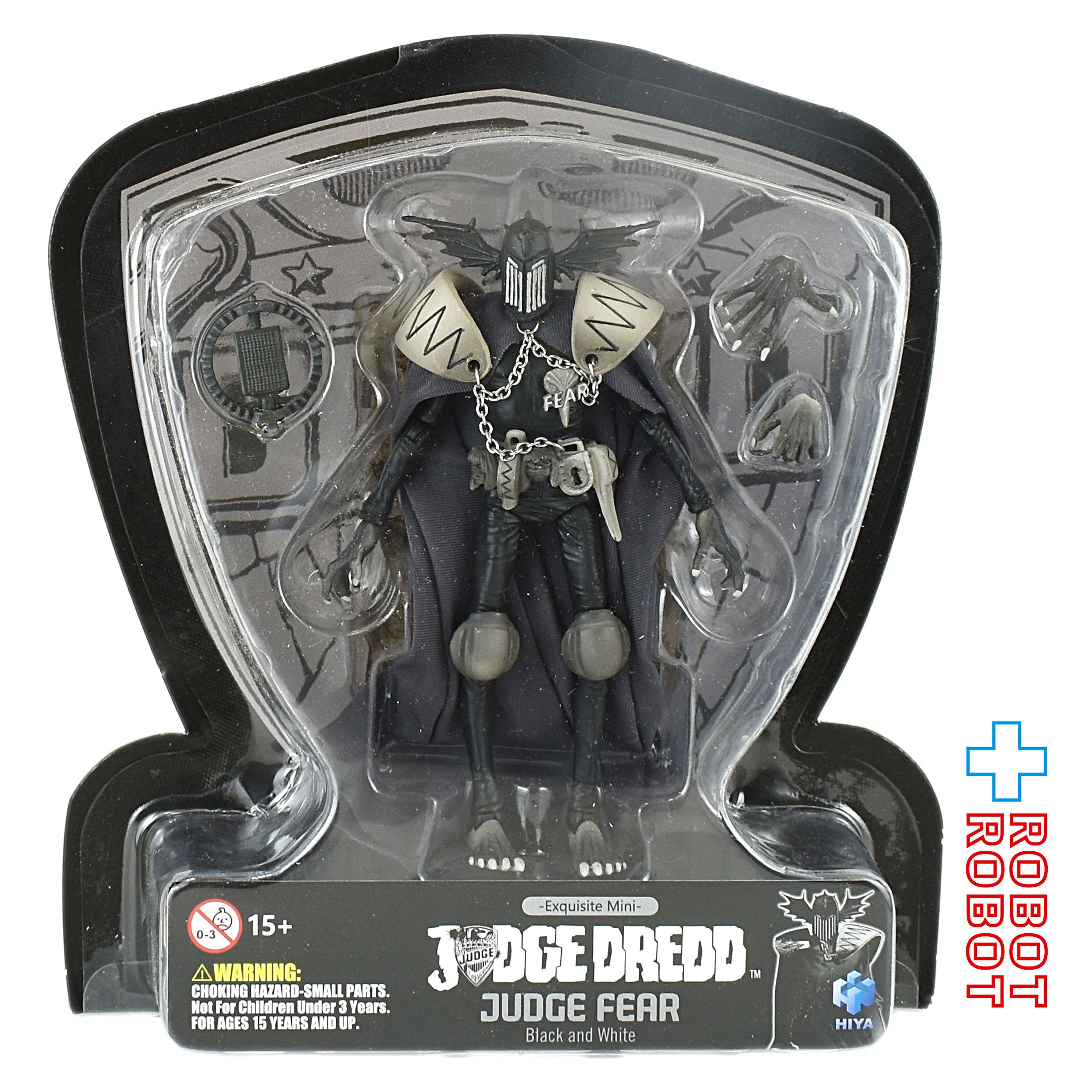 ハイヤトイズ ジャッジ・ドレッド 1/18 ジャッジフィアー モノクロ