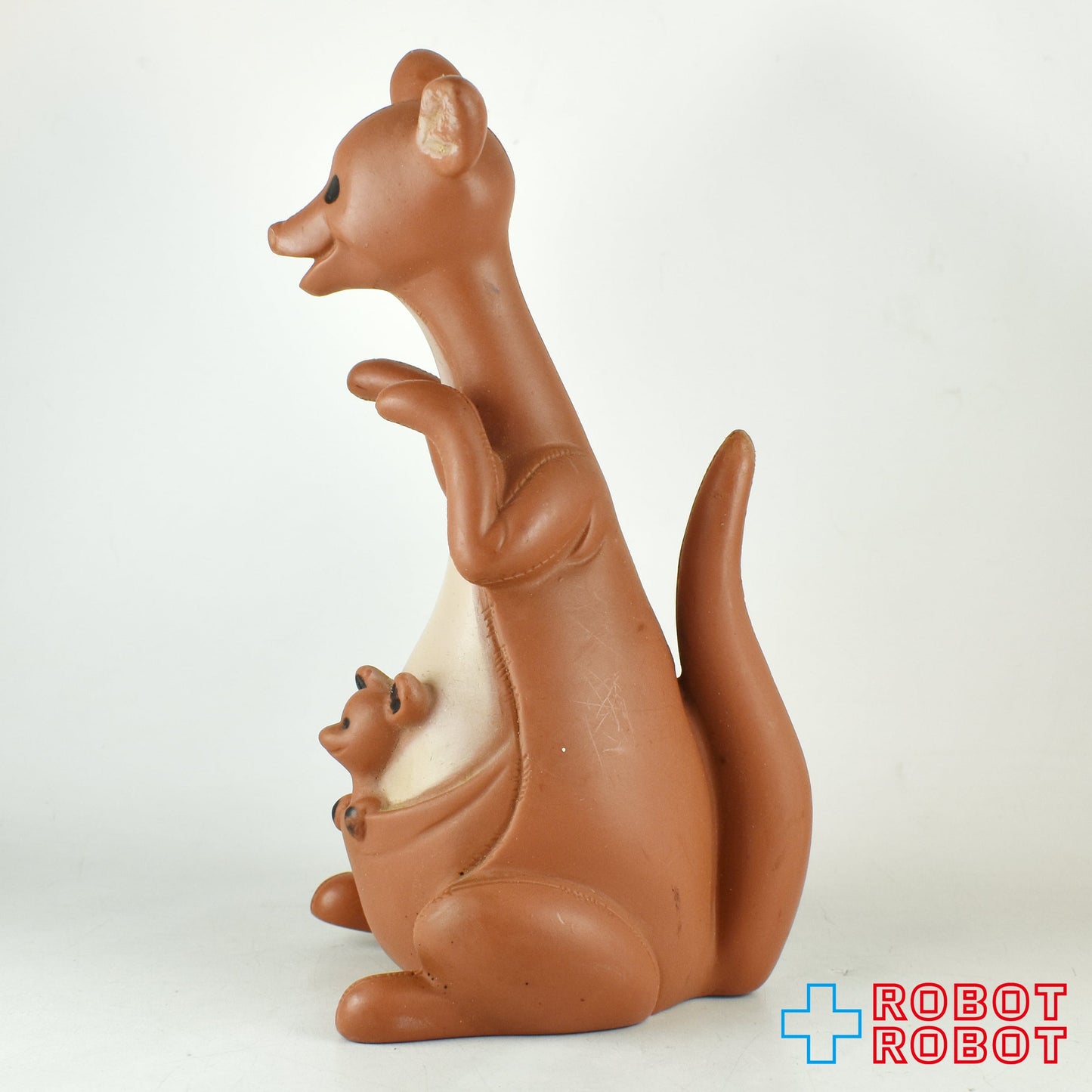 くまのプーさん カンガとルー ソフビ フィギュア 1966
