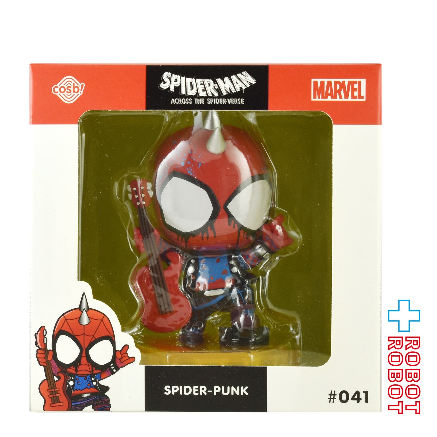 ホットトイズ コスビ マーベル・コレクション #041 スパイダーマン アクロス・ザ・スパイダーバース スパイダー・パンク ビニールフィギュア 未開封