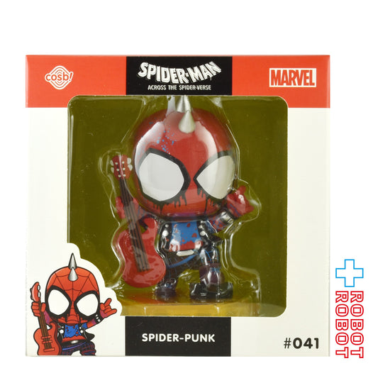ホットトイズ コスビ マーベル・コレクション #041 スパイダーマン アクロス・ザ・スパイダーバース スパイダー・パンク ビニールフィギュア 未開封