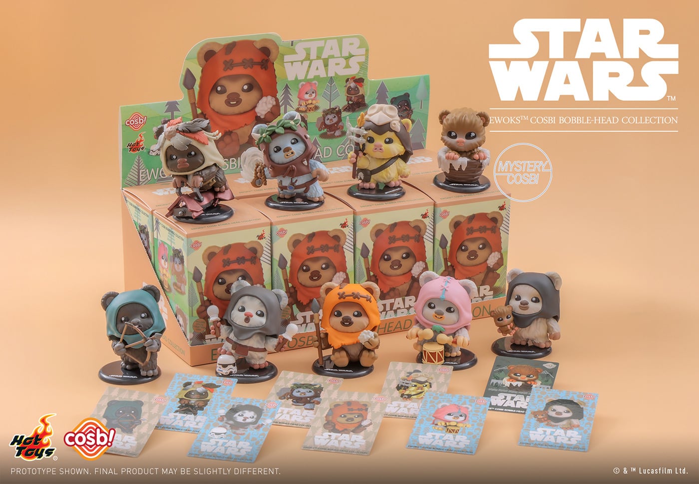 ホットトイズ  スター・ウォーズ コスビ イウォーク物語 シリーズ1 ミニフィギュア 未開封