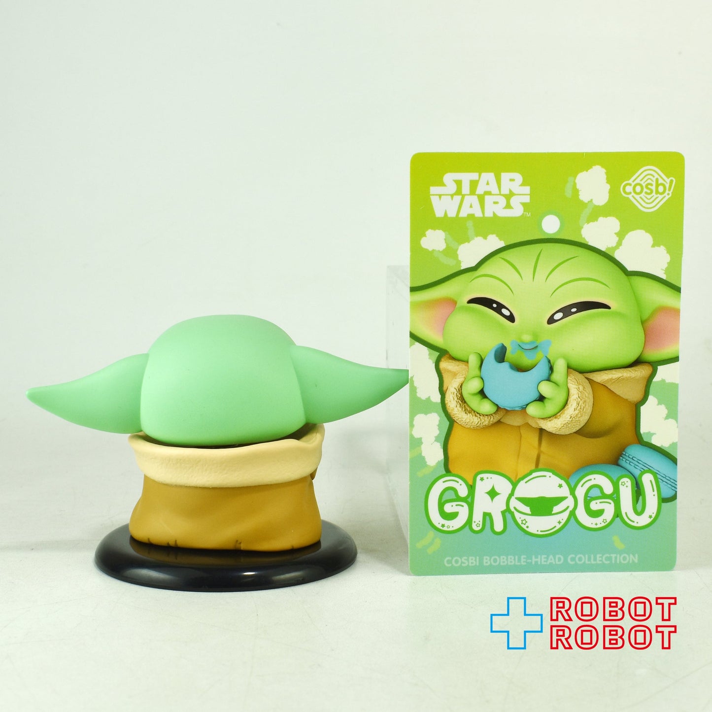 ホットトイズ  スター・ウォーズ コスビ グローグー (ブルーマカロン) キューテスト・イン・ザ・ギャラクシー シリーズ1 グローグー グローグー ミニフィギュア