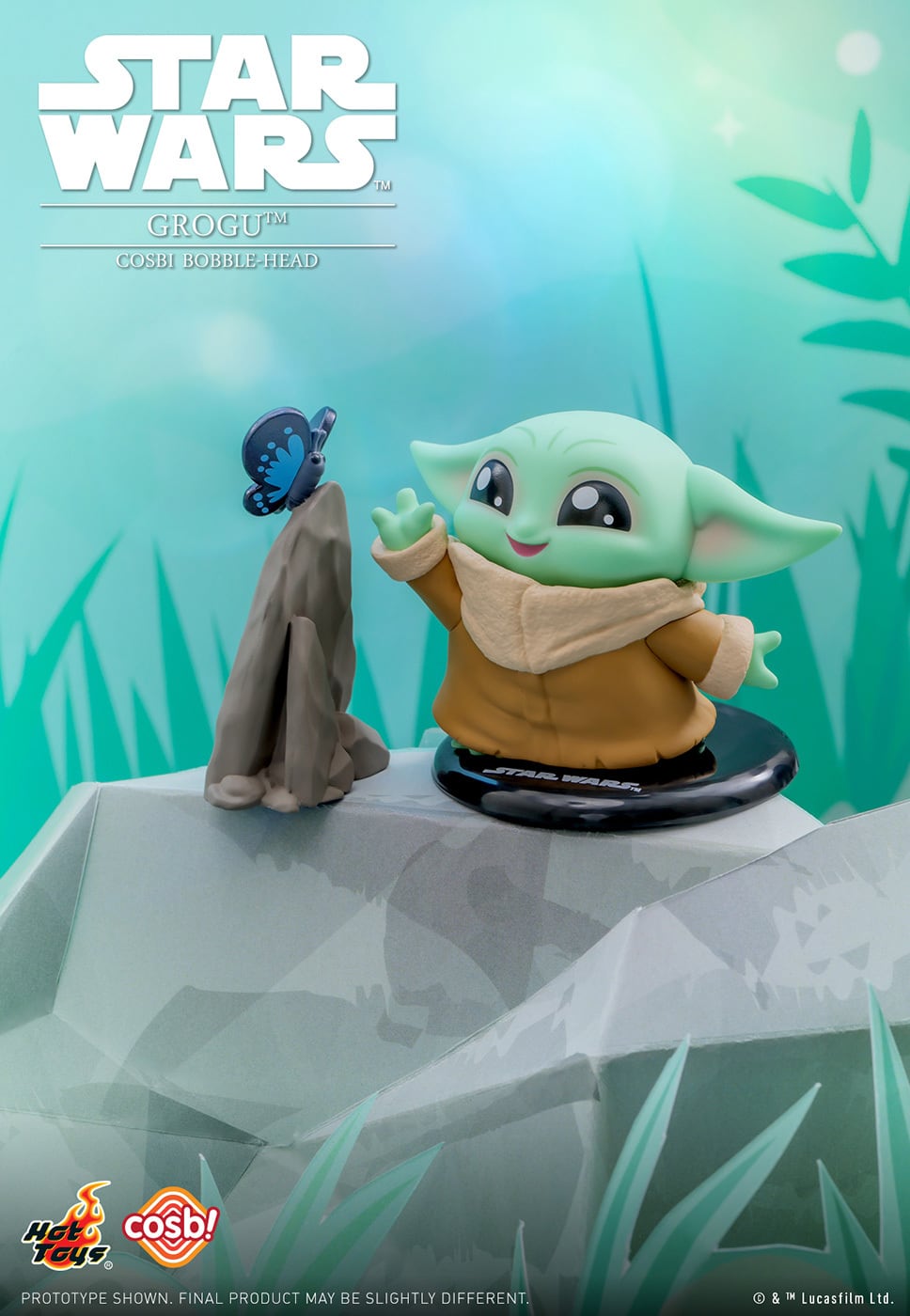 ホットトイズ  スター・ウォーズ コスビ グローグー (蝶) キューテスト・イン・ザ・ギャラクシー シリーズ1 ミニフィギュア