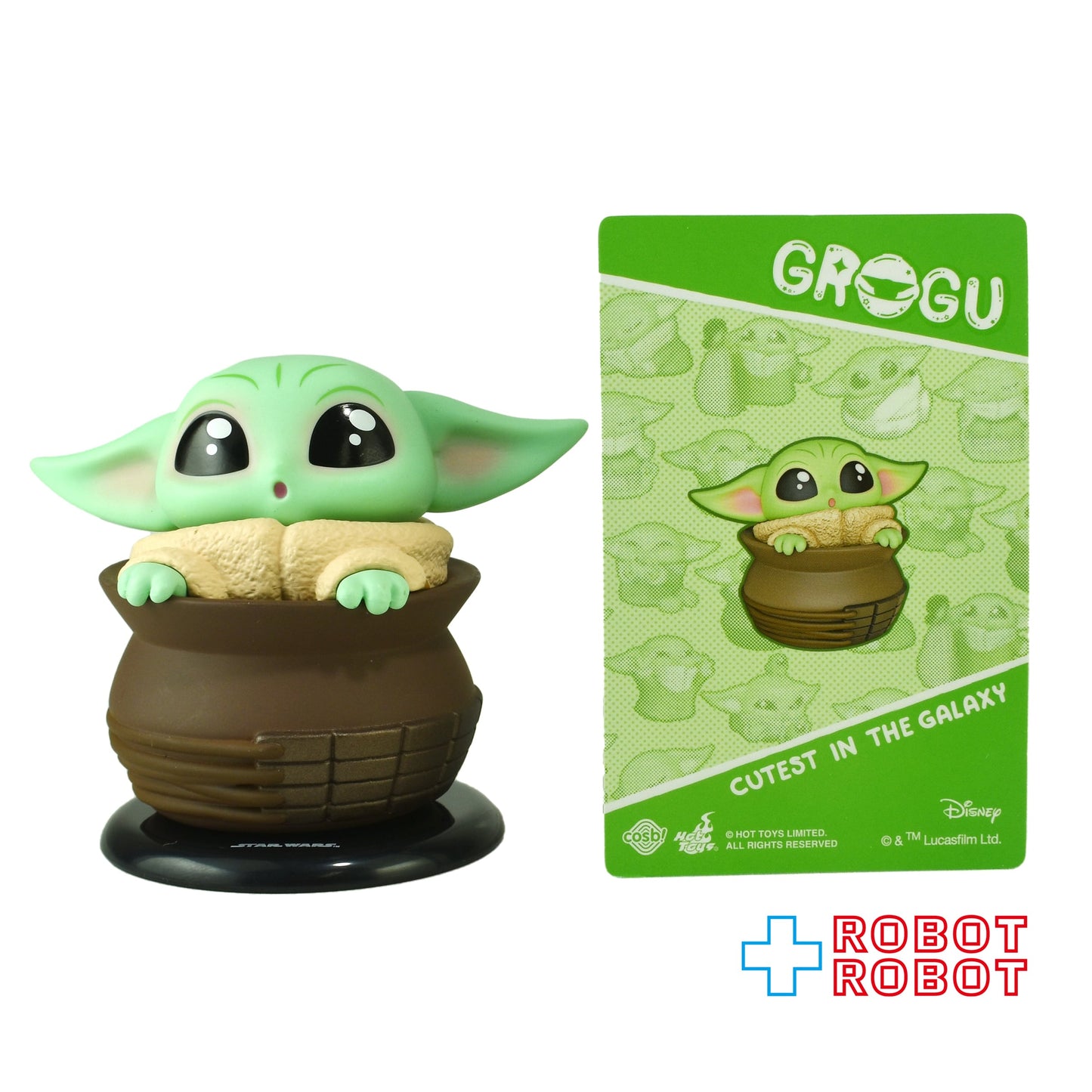 ホットトイズ  スター・ウォーズ コスビ グローグー (壺の中) キューテスト・イン・ザ・ギャラクシー シリーズ1 ミニフィギュア