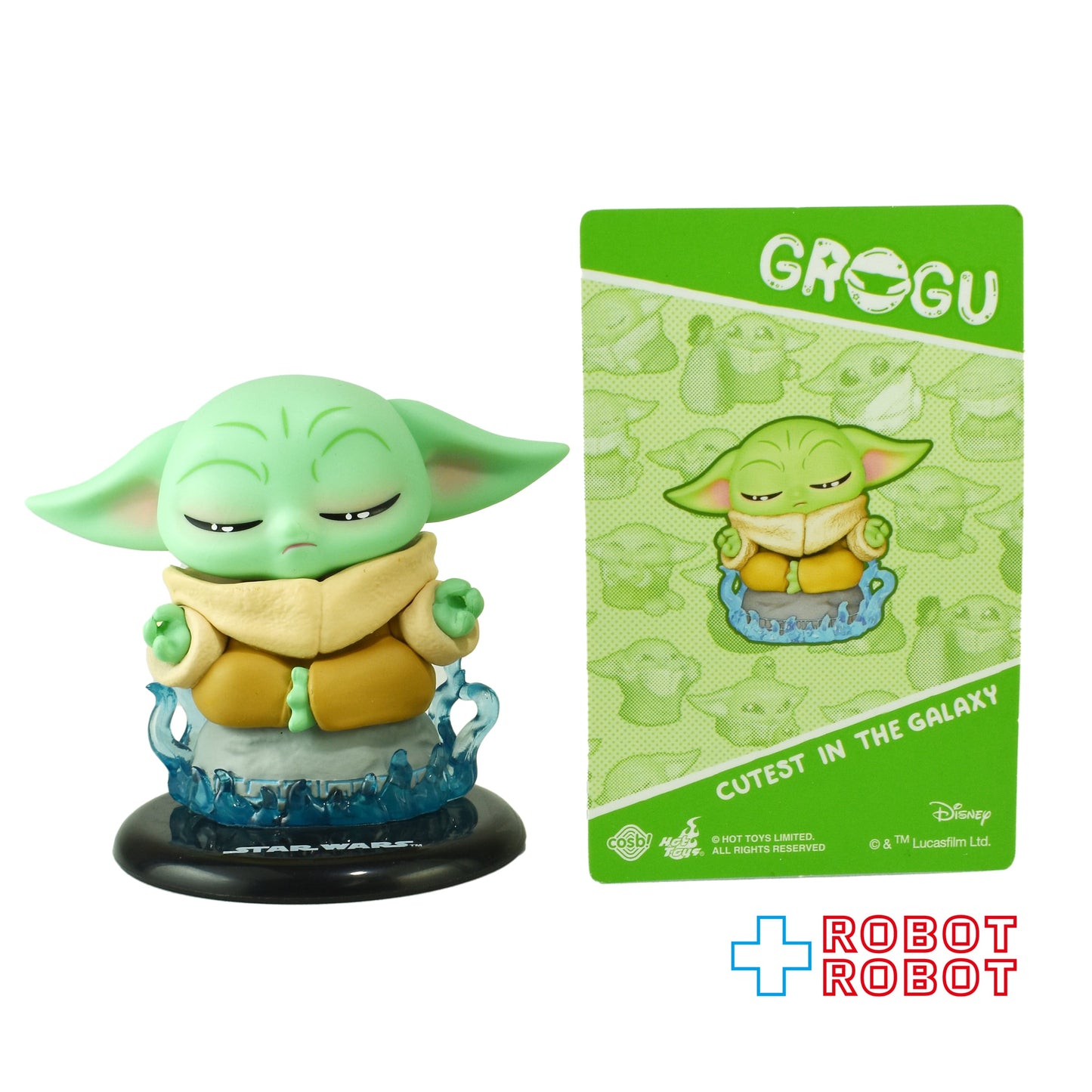 ホットトイズ  スター・ウォーズ コスビ グローグー (瞑想中) キューテスト・イン・ザ・ギャラクシー シリーズ1 ミニフィギュア