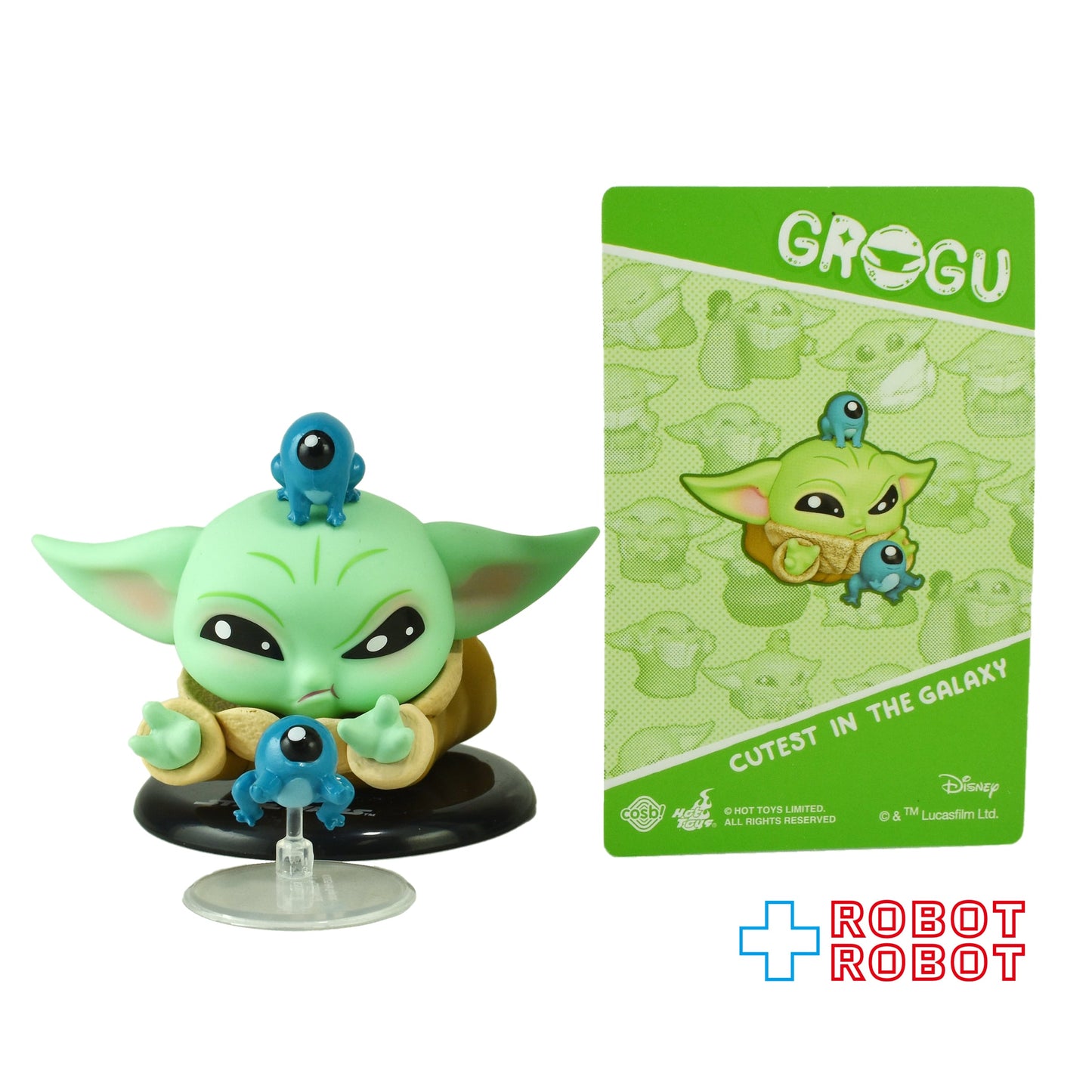 ホットトイズ  スター・ウォーズ コスビ グローグー (ソーガン・フロッグ) キューテスト・イン・ザ・ギャラクシー シリーズ1 ミニフィギュア