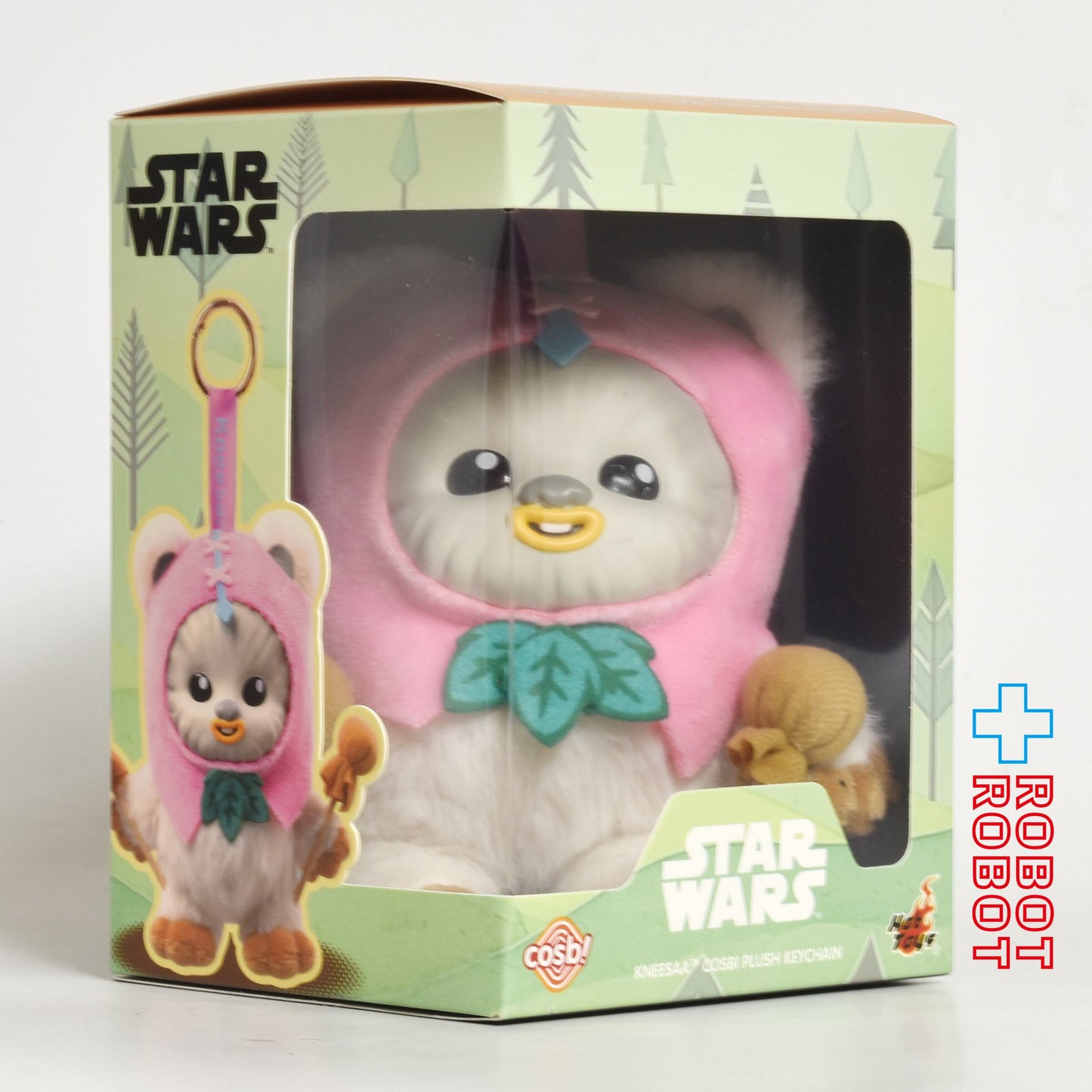 ホットトイズ  ZAKKA スター・ウォーズ コスビ イウォーク物語 ニーサ ぬいぐるみ キーチェーン 未開封