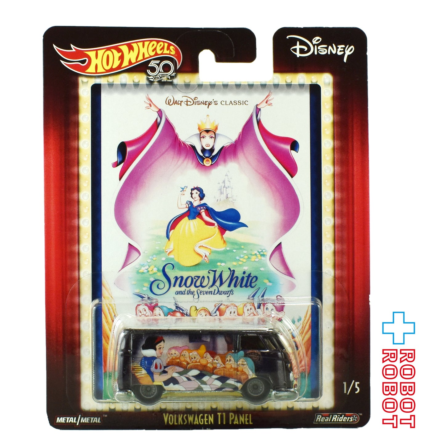 ホットウィール ディズニー 白雪姫 フォルクスワーゲン T1 パネル ダイキャストミニカー 未開封 2017