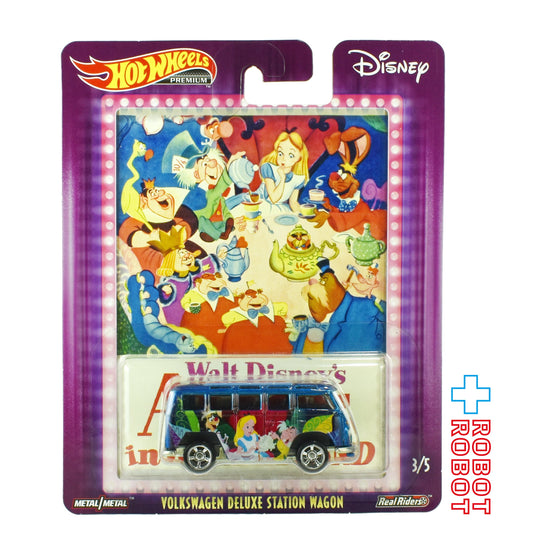 ホットウィール プレミアム ディズニー 不思議の国のアリス フォルクスワーゲン ダイキャストミニカー 未開封 2018