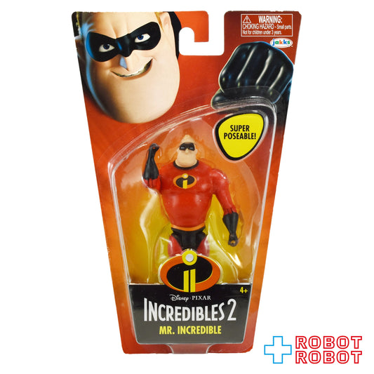 ジャックスパシフィック インクレディブル・ファミリー 2 Mr. インクレディブル 4インチ アクションフィギュア  2018 未開封