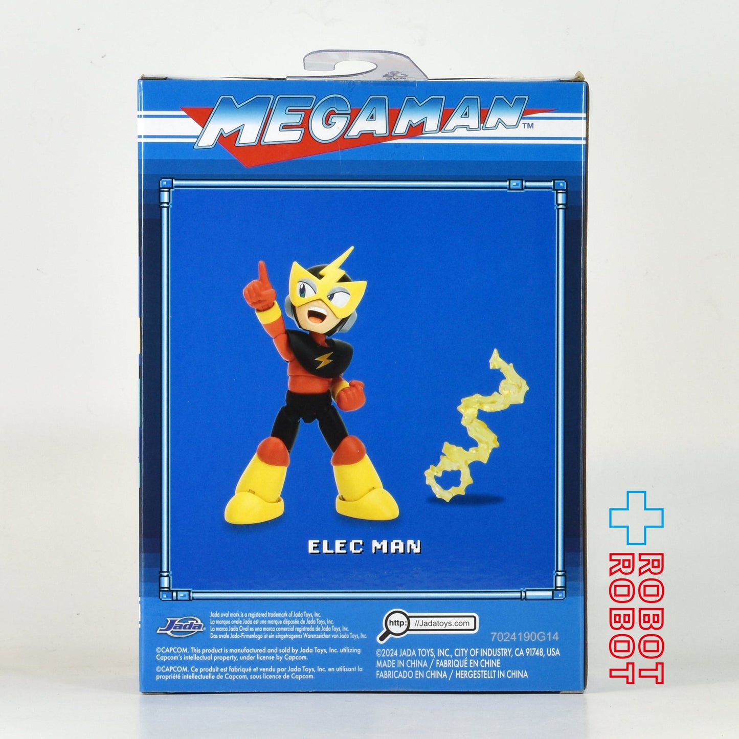 JADA TOYS ロックマン エレキマン 1/12スケール アクションフィギュア 未開封