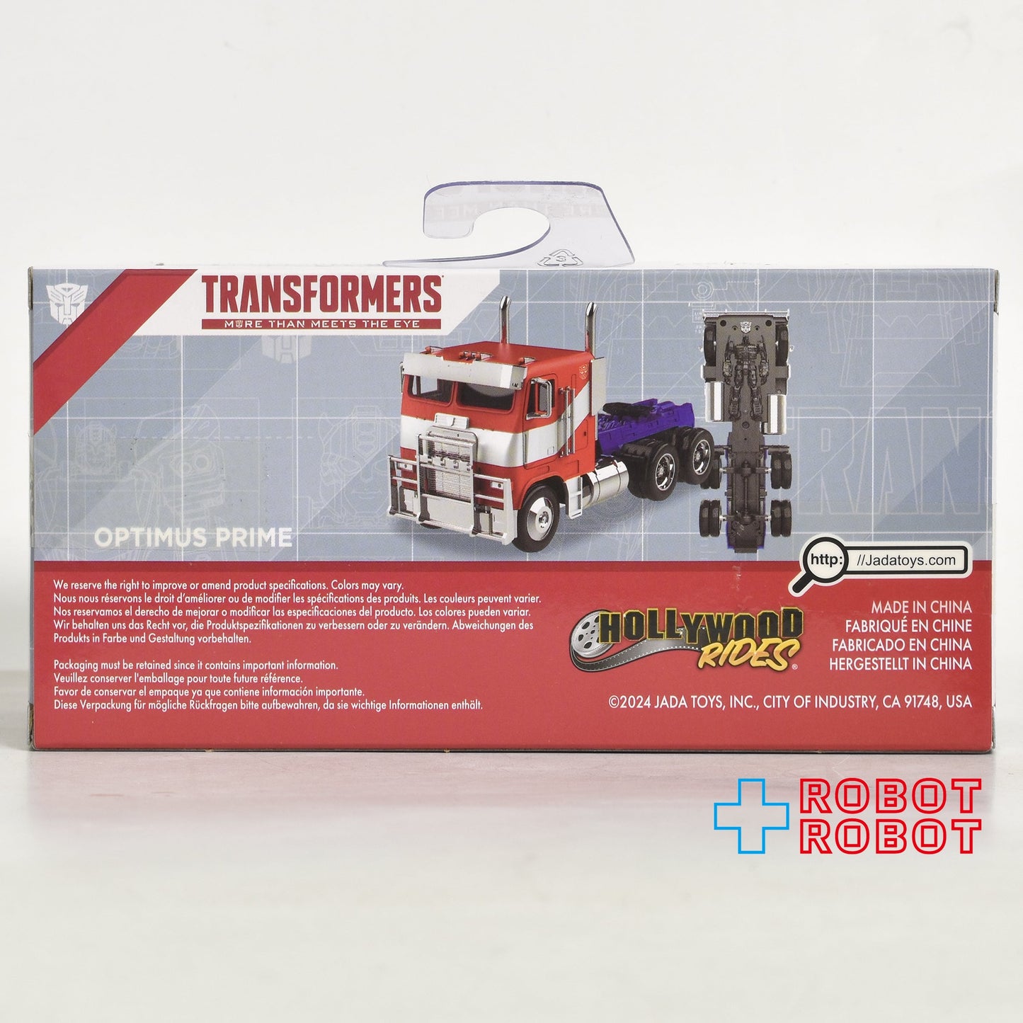 ⚫️JADA TOYS ハリウッドライド トランスフォーマー ビースト覚醒 オプティマスプライム 1/32 ダイキャストビークル 未開封