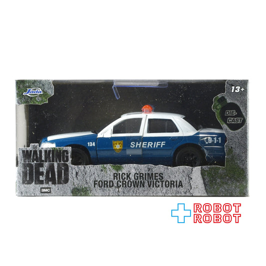 ウォーキング・デッド リック・グライムズ フォード・クラウンビクトリア 1/32スケール メタルダイキャストカー 未開封