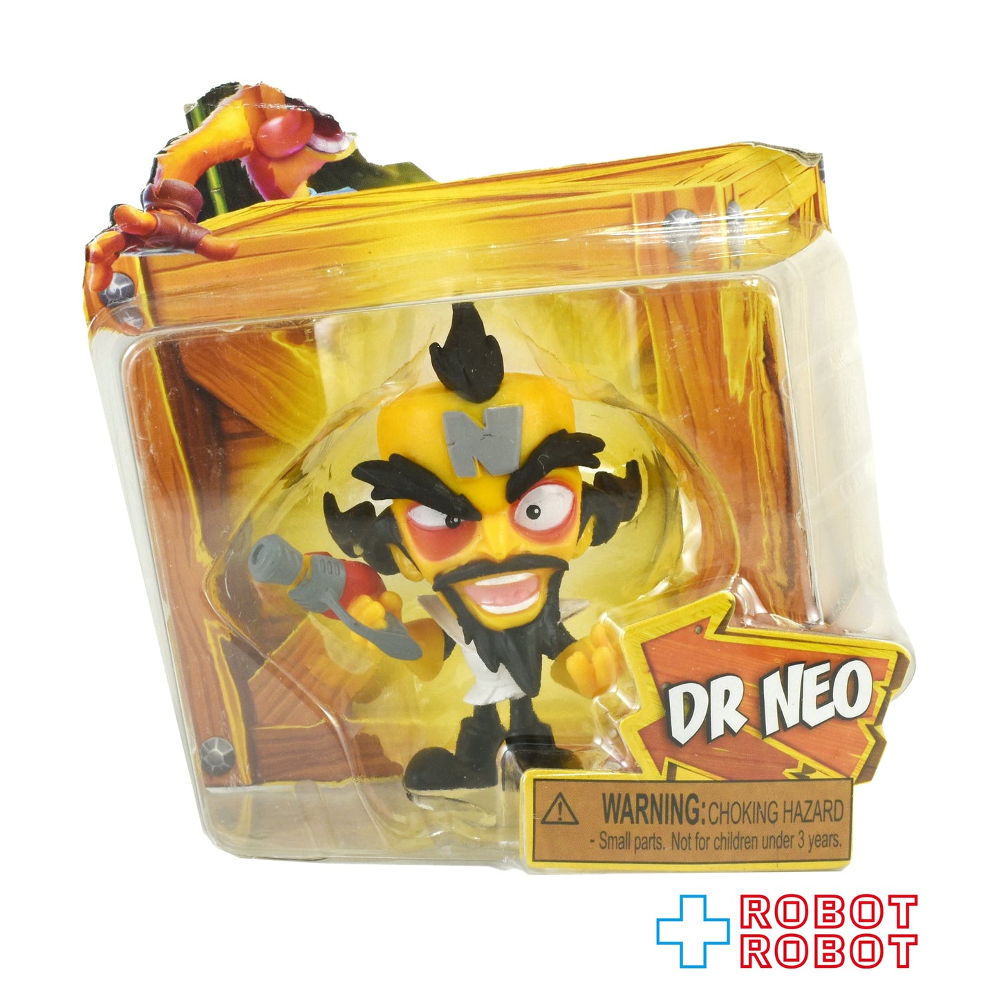 クラッシュ・バンディクー ネオ・コルテックス 2.5インチ フィギュア 2023 ジャックス・パシフィック社 未開封 ※難有り