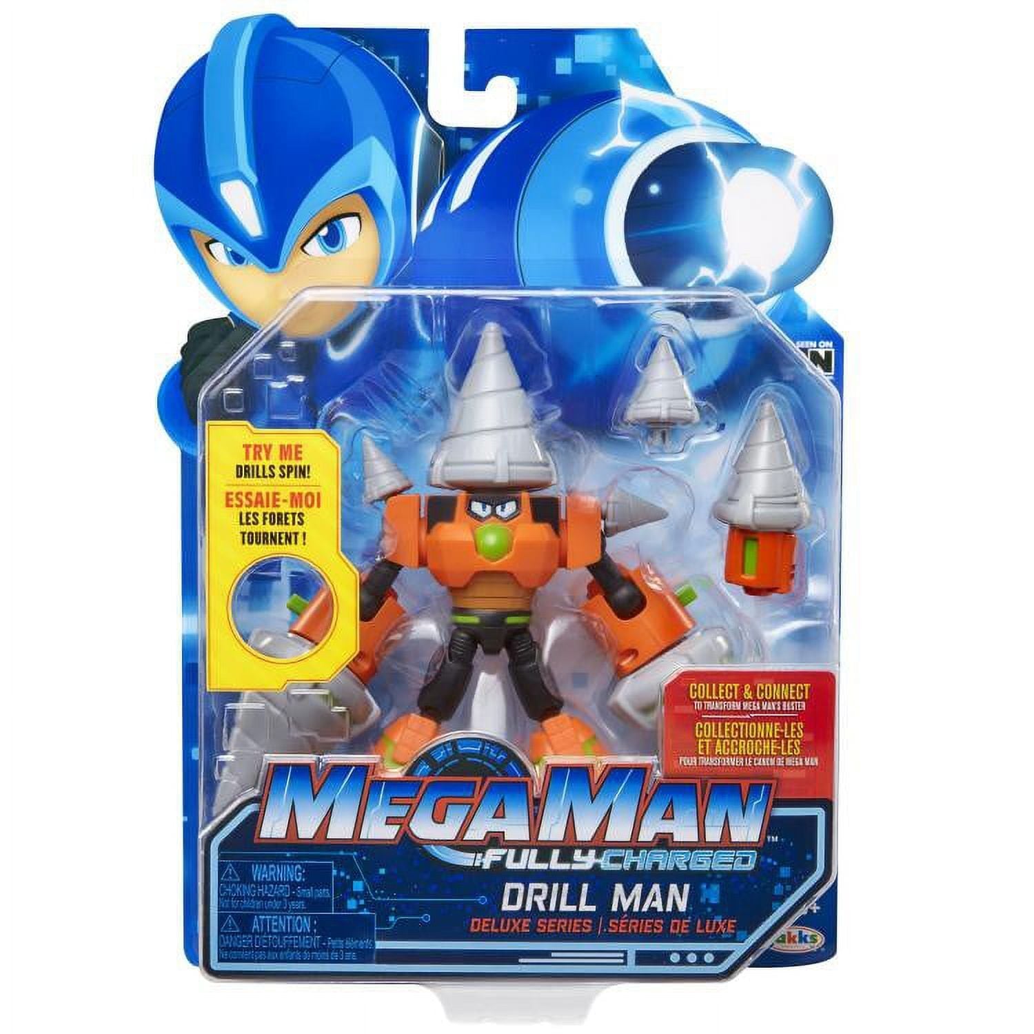 メガマン フリーチャージド ドリルマン デラックス 7インチ
