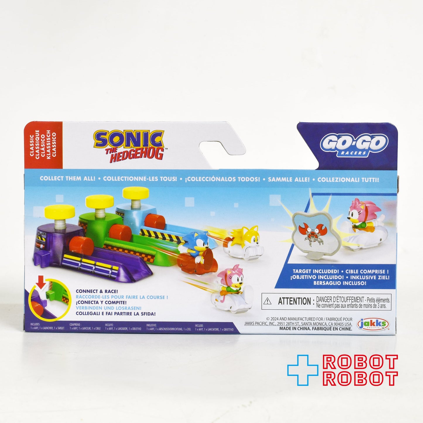 ソニック・ザ・ヘッジホッグ ゴーゴーレーサーズ ミニランチャー エイミー ビークル フィギュア 未開封