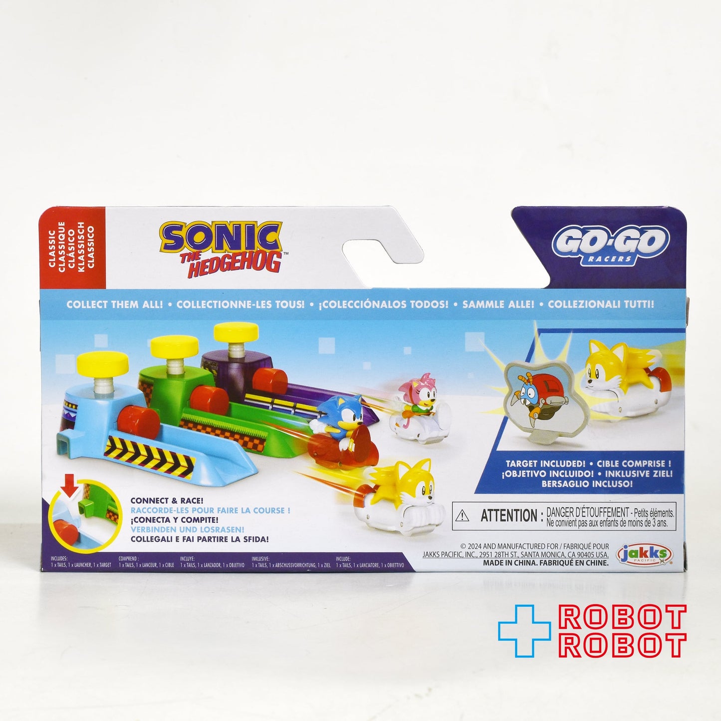 ソニック・ザ・ヘッジホッグ ゴーゴーレーサーズ ミニランチャー テイルス ビークル フィギュア 未開封