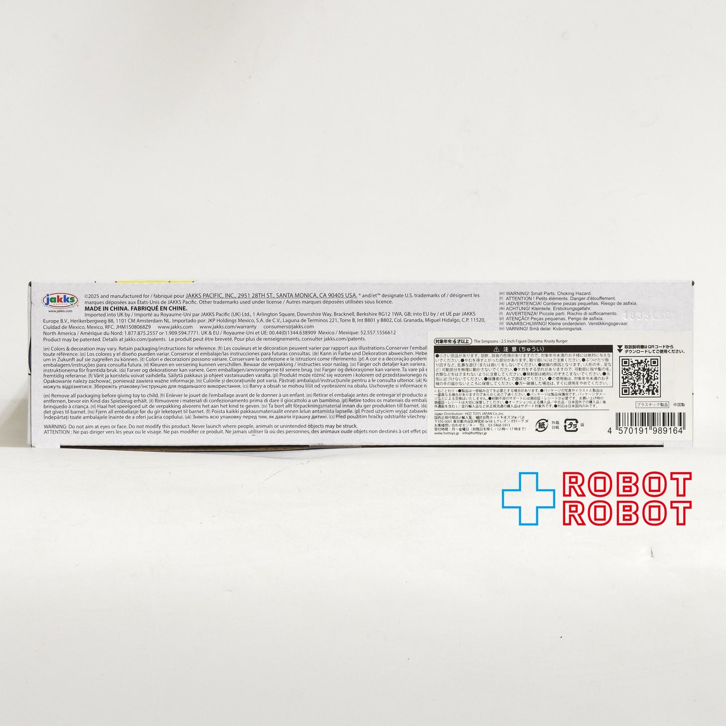 シンプソンズ 2025 2.5インチ アクションフィギュア クラスティ・バーガー ジオラマ プレイセット 未開封