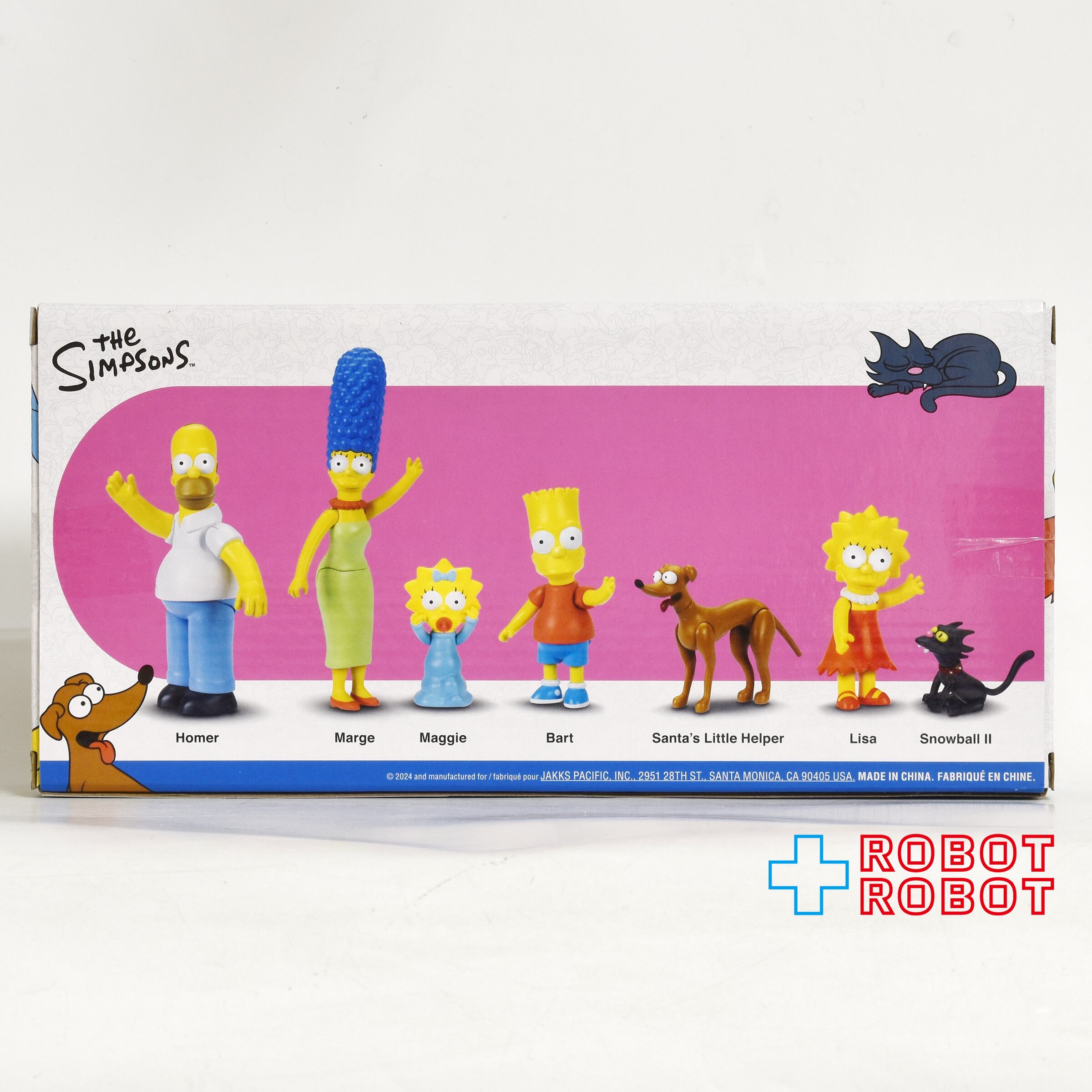 シンプソンズ 2024 2.5インチ アクションフィギュア マルチパック 7体