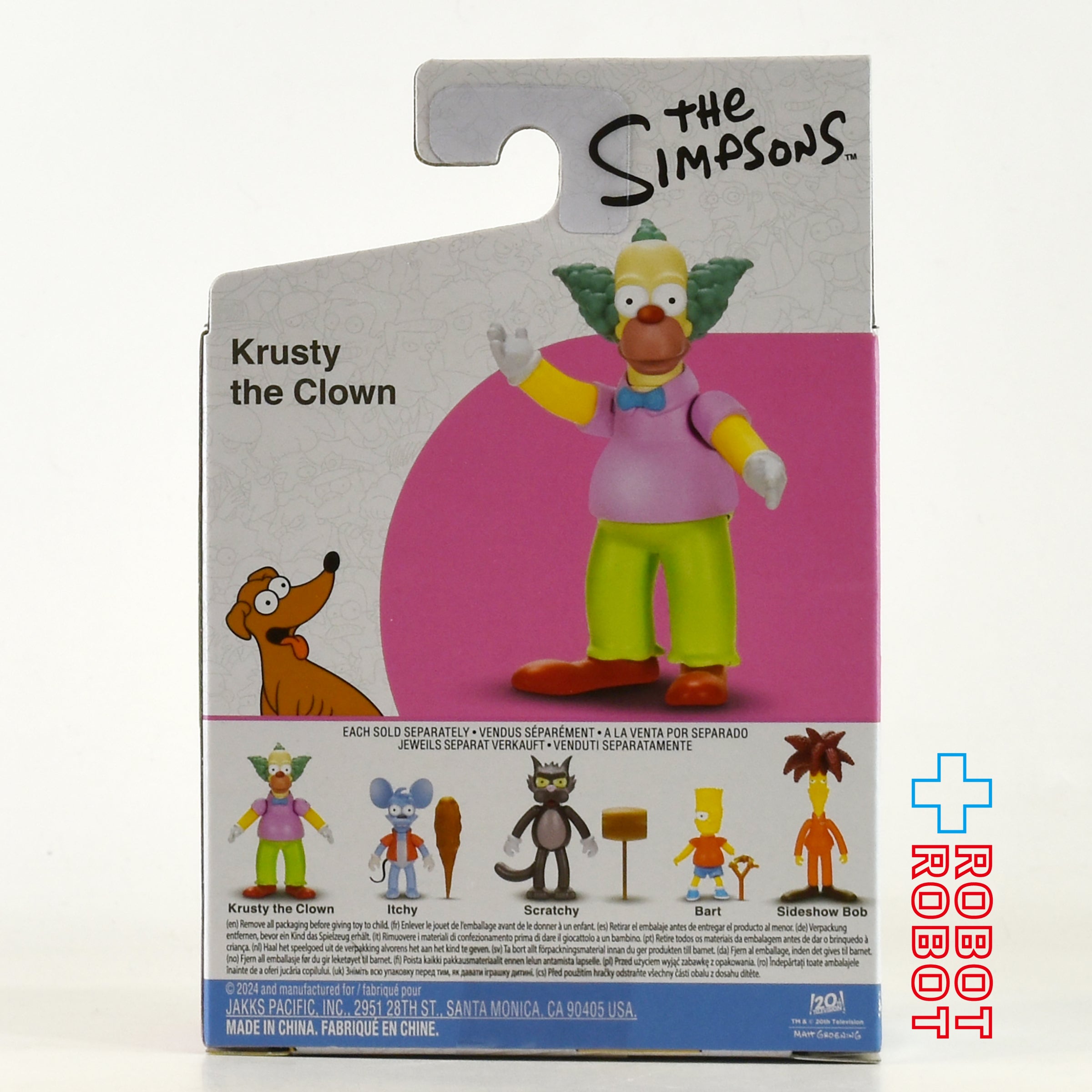 シンプソンズ 2024 クラスティ・ザ・クラウン 2.5インチ アクション