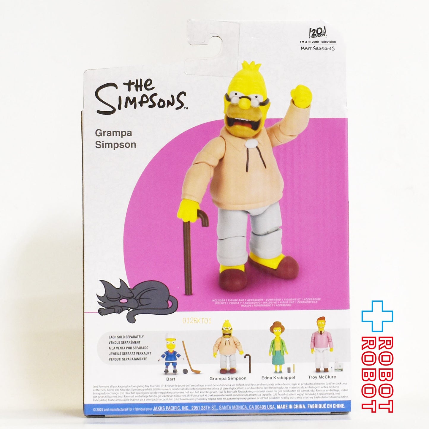 シンプソンズ 2025 グランパ・シンプソン 5インチ アクションフィギュア 未開封