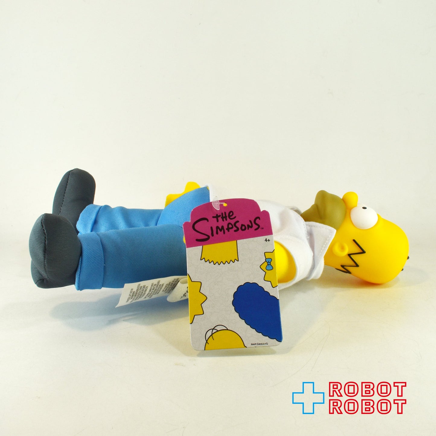 シンプソンズ ベーシック プラッシュ ウェーブ1 ホーマー・シンプソン ぬいぐるみドール 紙タグ付き