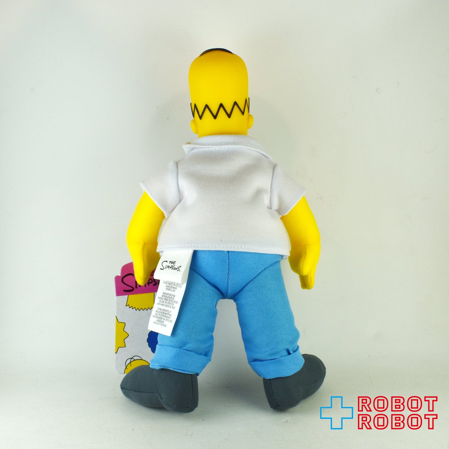 シンプソンズ ベーシック プラッシュ ウェーブ1 ホーマー・シンプソン ぬいぐるみドール 紙タグ付き