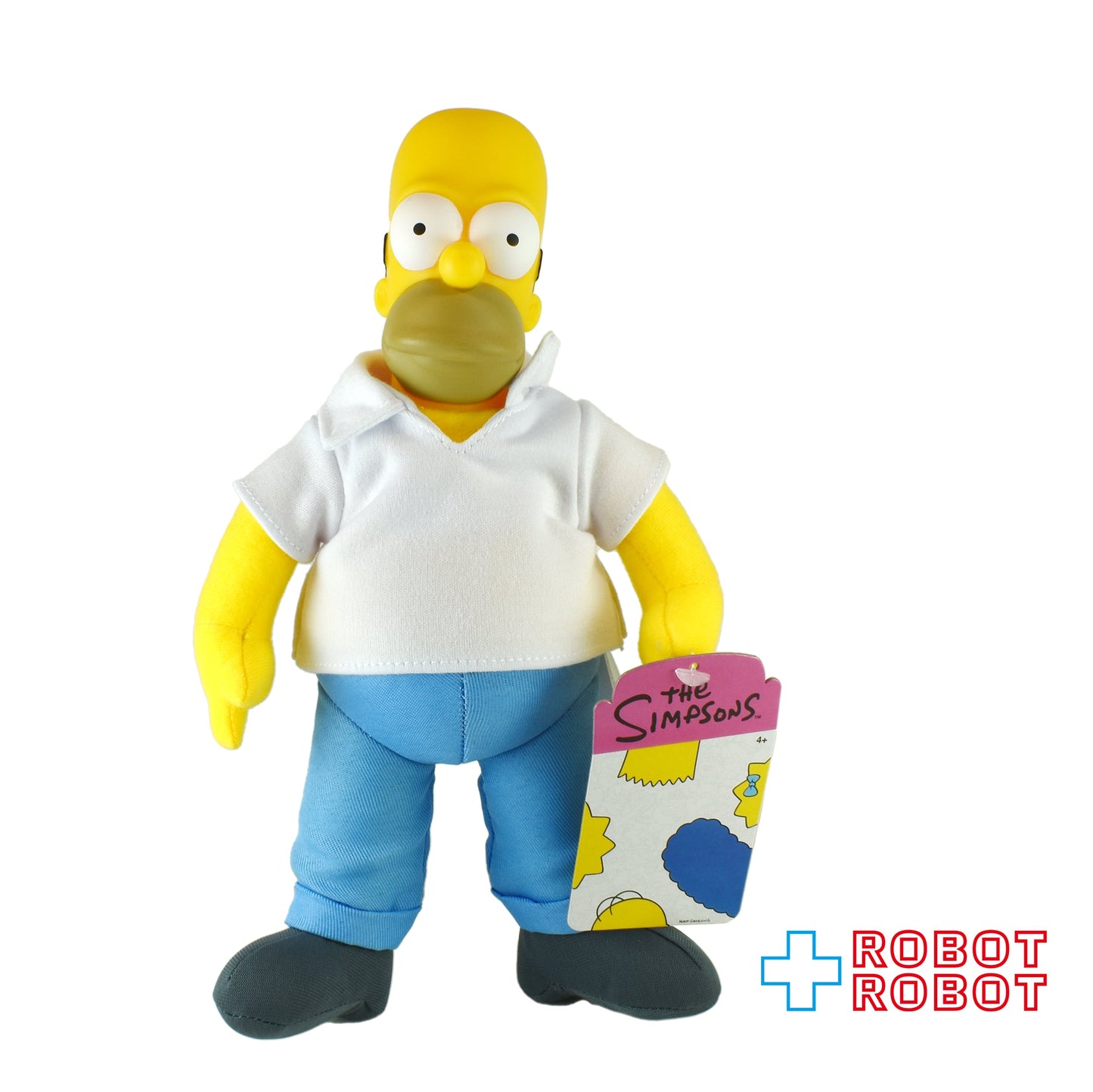 シンプソンズ ベーシック プラッシュ ウェーブ1 ホーマー・シンプソン ぬいぐるみドール 紙タグ付き