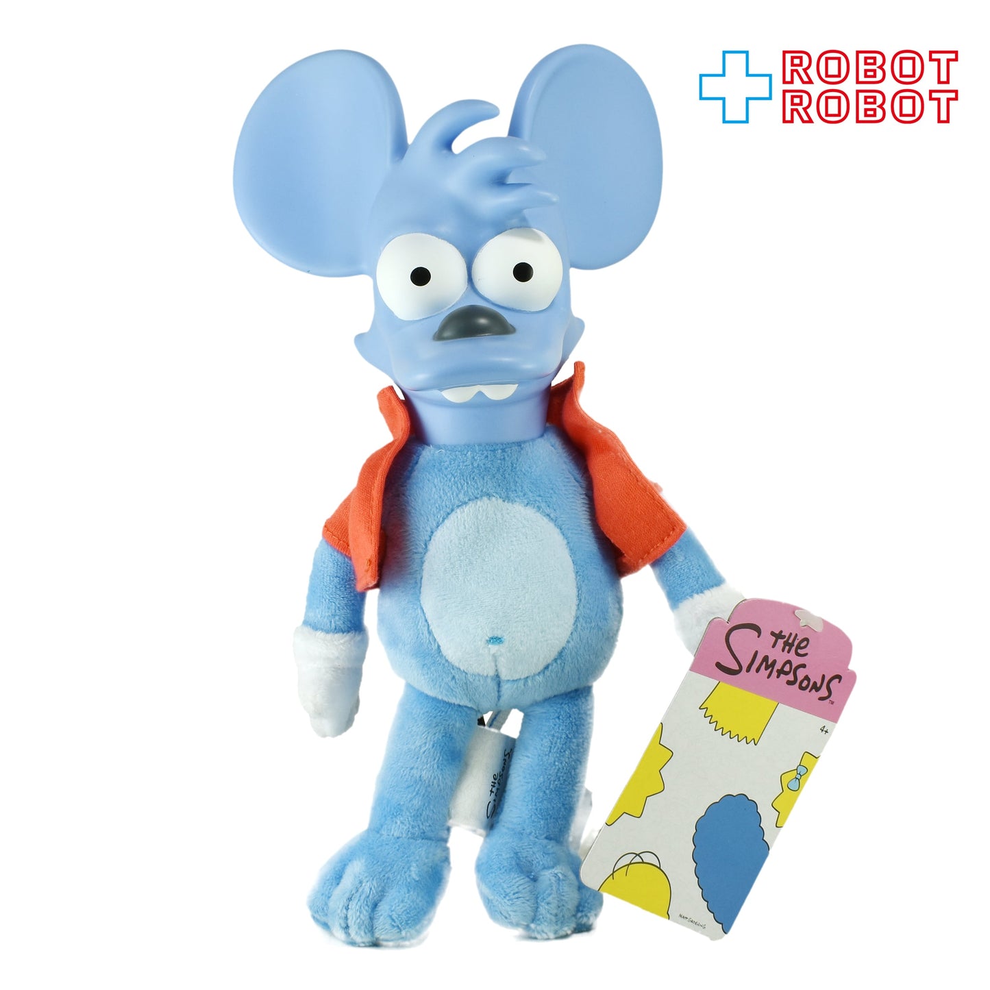 シンプソンズ ベーシック プラッシュ ウェーブ1  イッチー ぬいぐるみドール 紙タグ付き