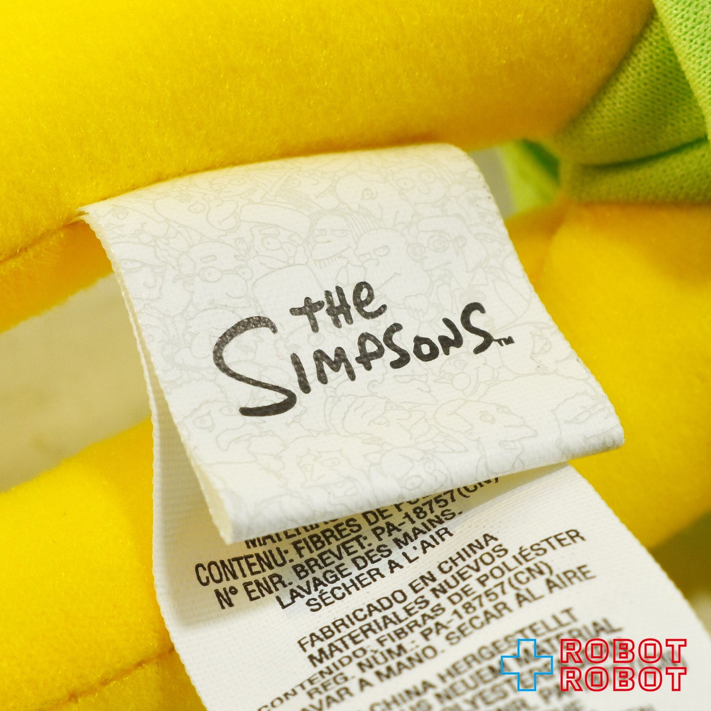 シンプソンズ ベーシック プラッシュ ウェーブ1 マージ・シンプソン ぬいぐるみドール 紙タグ付き