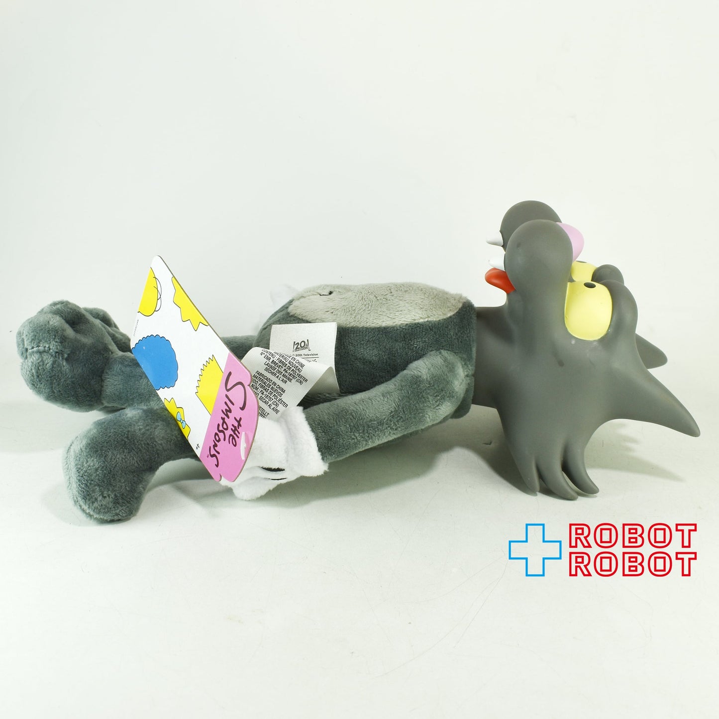 シンプソンズ ベーシック プラッシュ ウェーブ1  スクラッチー ぬいぐるみドール 紙タグ付き