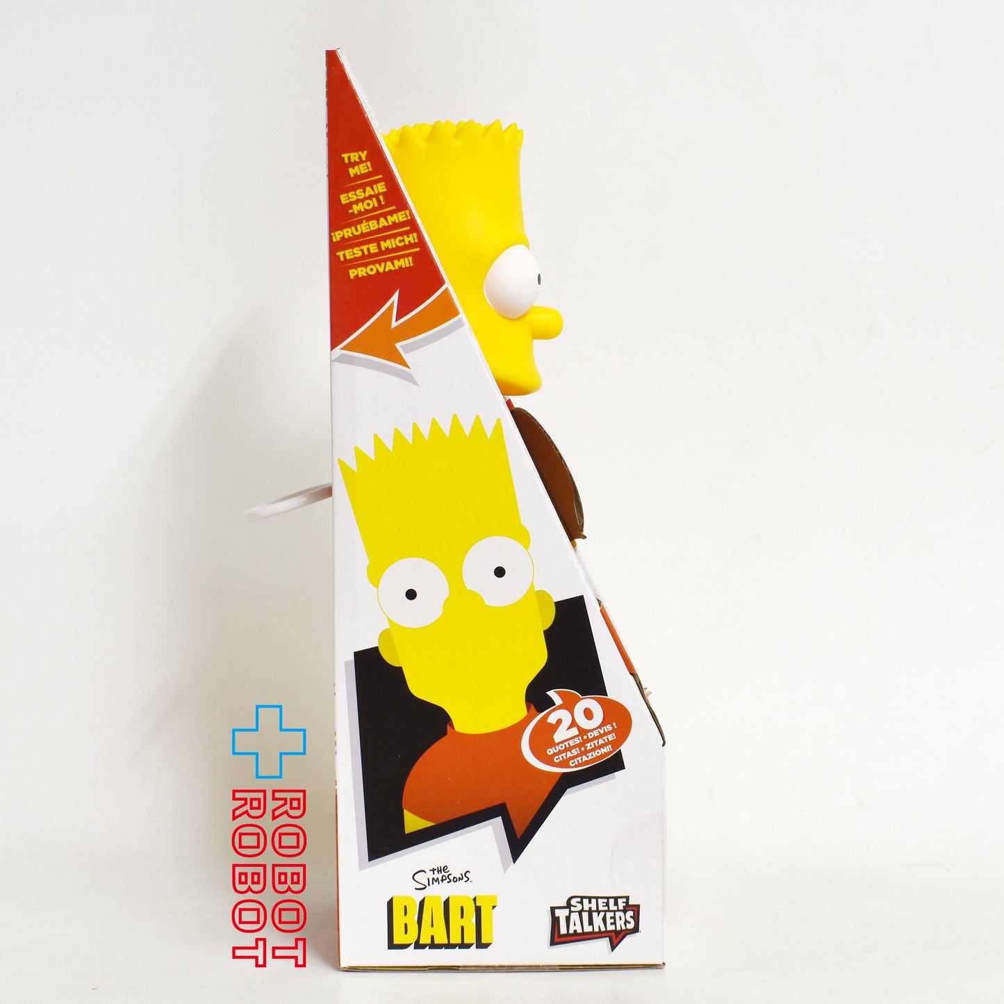 シンプソンズ シェルフトーカーズ バート トーキング プラッシュドール 未開封