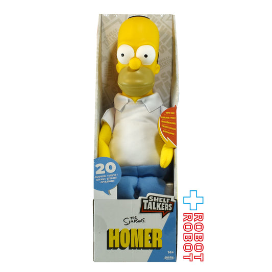 シンプソンズ シェルフトーカーズ ホーマー トーキング プラッシュドール 未開封